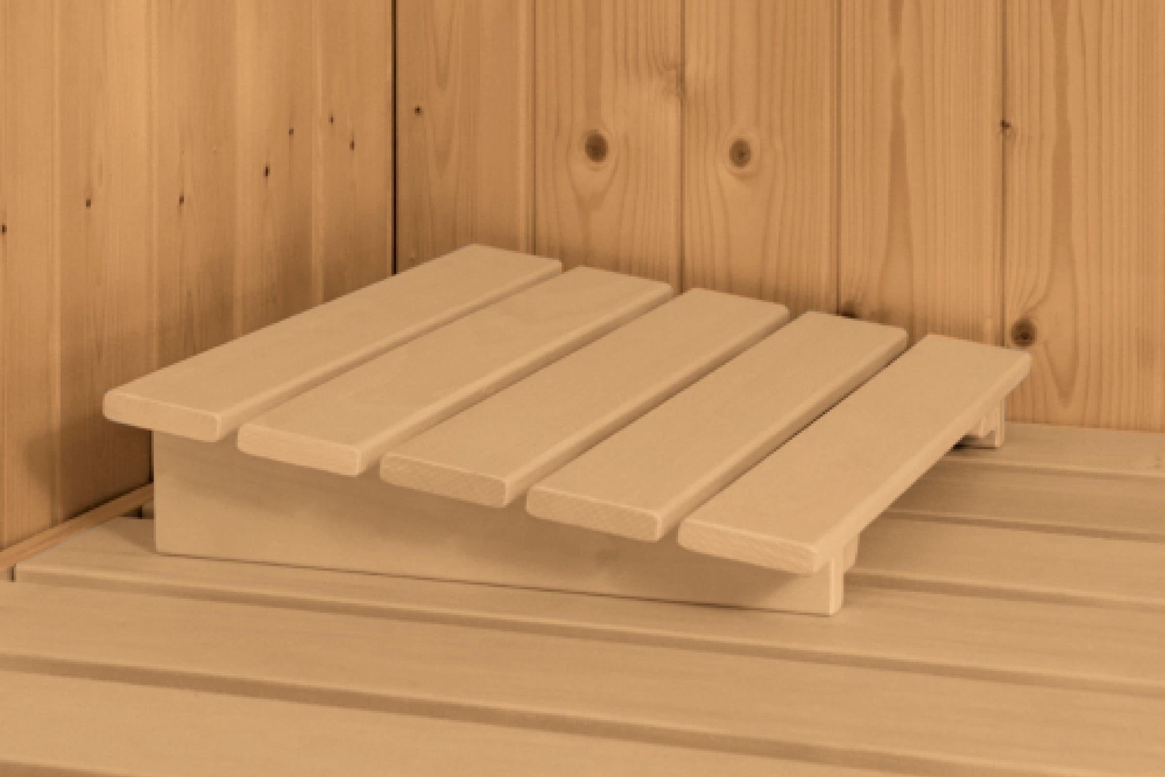Karibu Sauna »"Liyah" mit bronzierter Tür naturbelassen«, in verschiedenen Ausführungen erhältlich