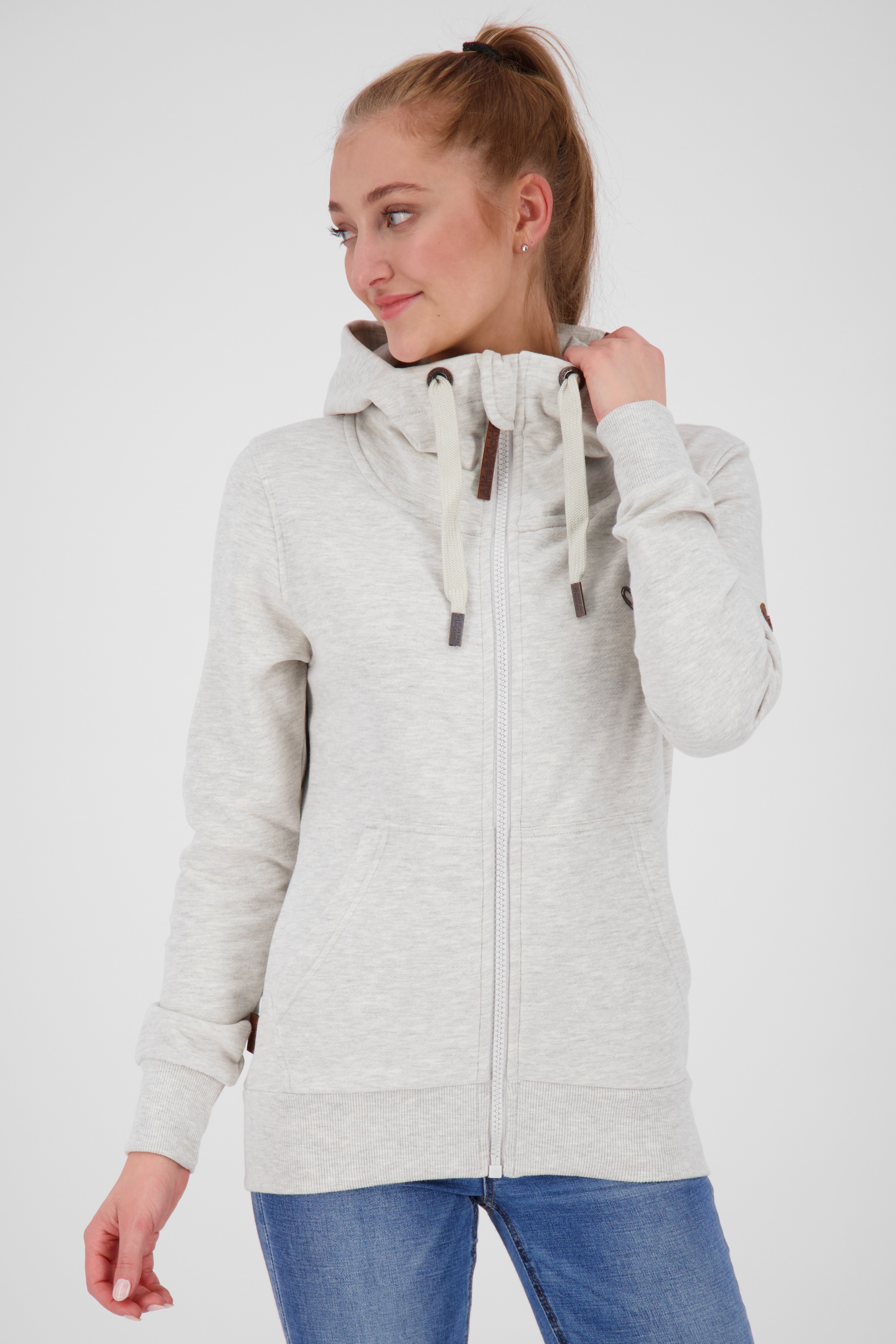 Alife & Kickin Kapuzensweatjacke "Damen YasminAK A" günstig online kaufen