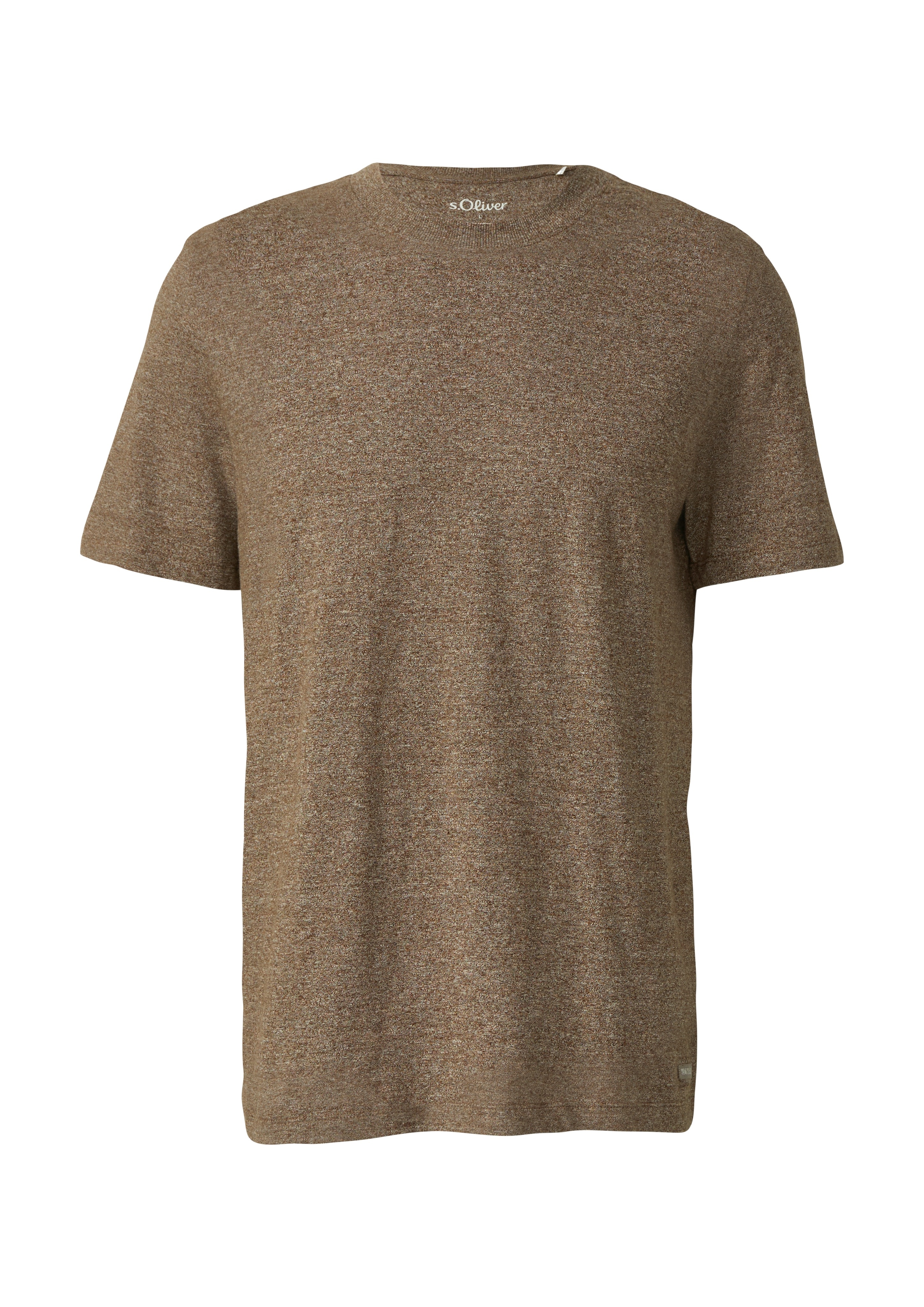 Thumbnail - s.Oliver T-Shirt in Melange Optik