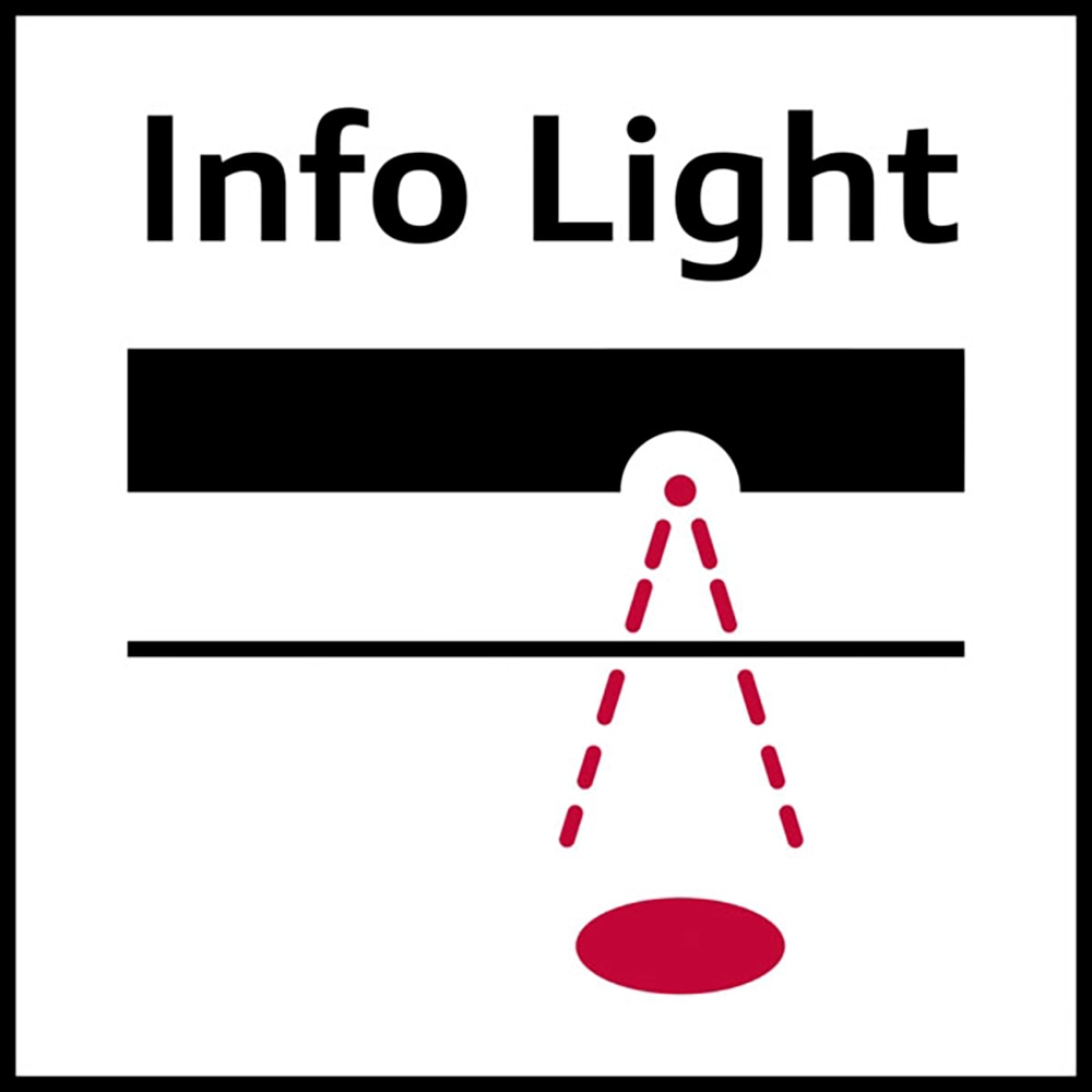 NEFF vollintegrierbarer Geschirrspüler »S157YCX03E«, N 70, S157YCX03E, 14 Maßgedecke, Info Light: projizierter Punkt während des Betriebs