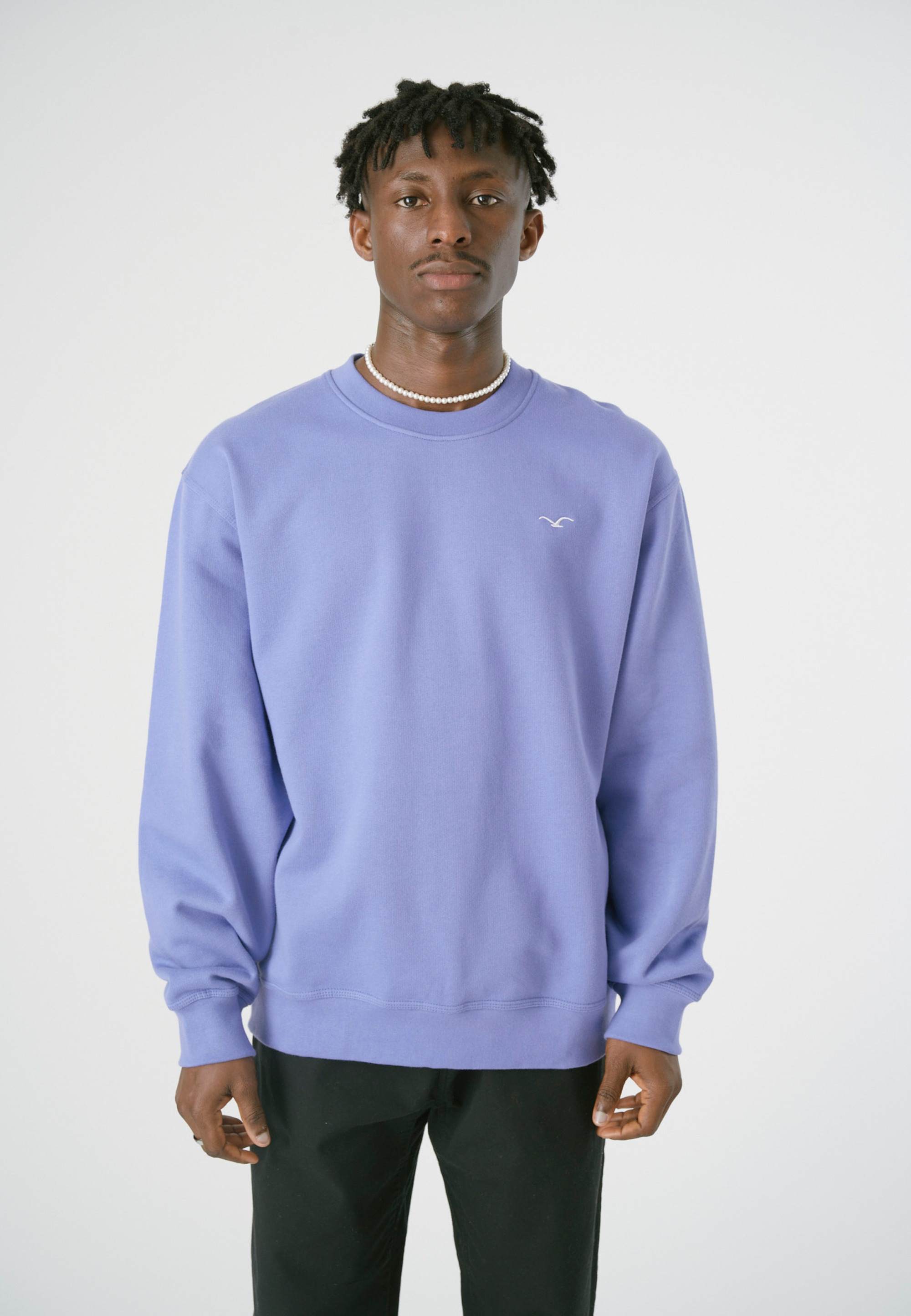 Cleptomanicx Sweatshirt »Ligull Boxy«, mit kleiner Möwenstickerei