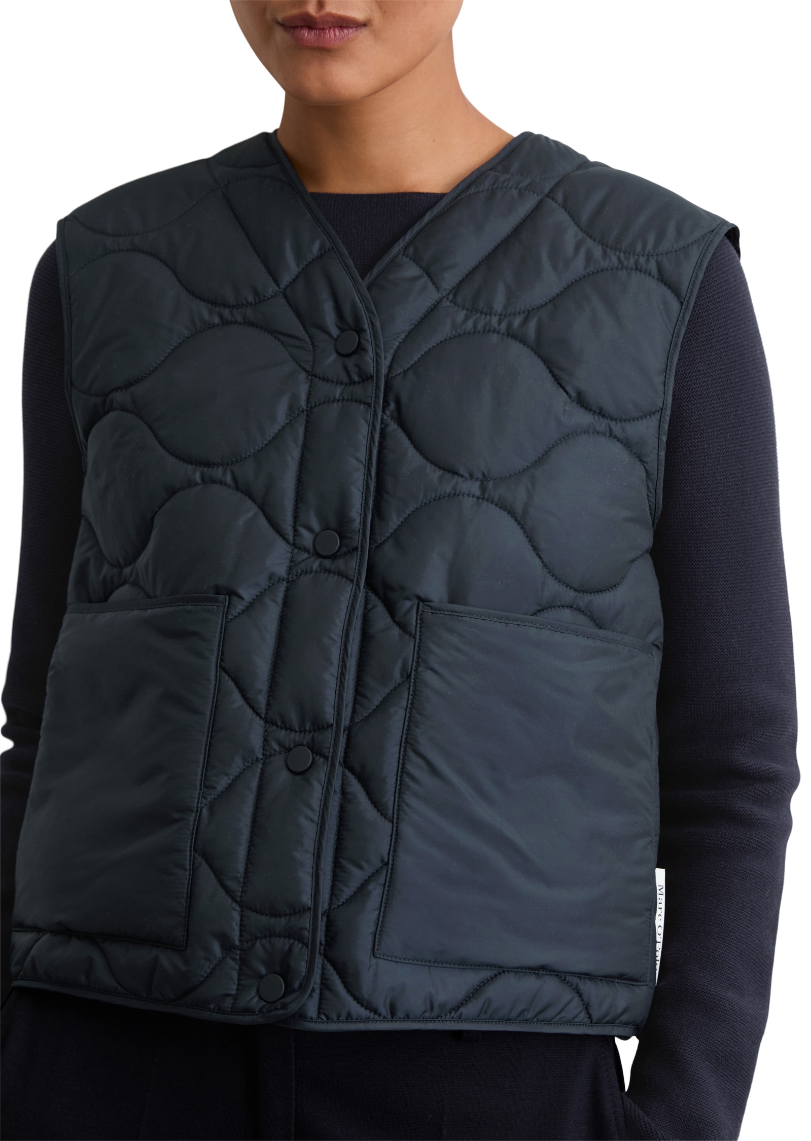Marc O'Polo Steppweste »aus recyceltem Polyester«
