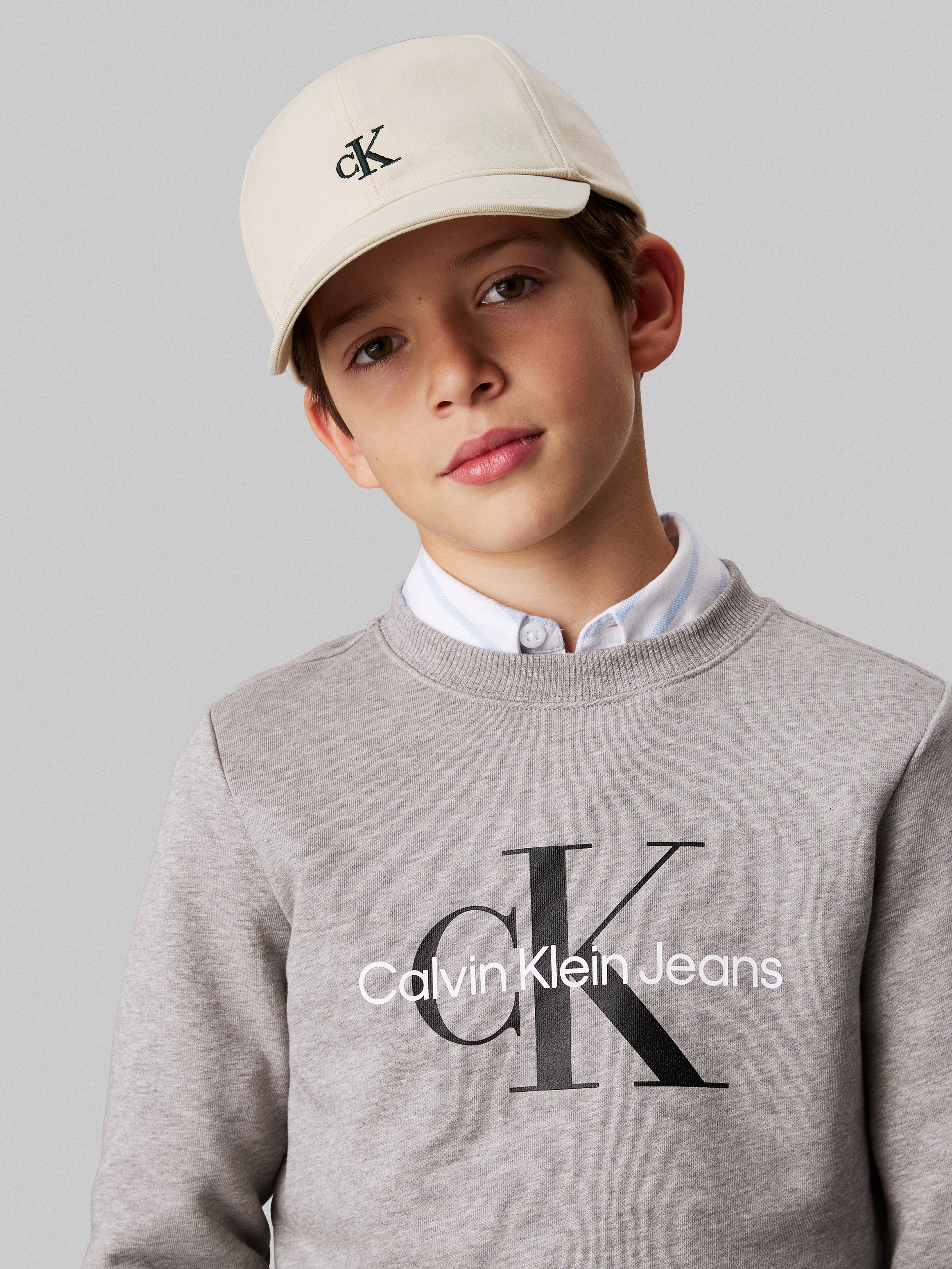Calvin Klein Jeans Baseball Cap, mit Logostickerei