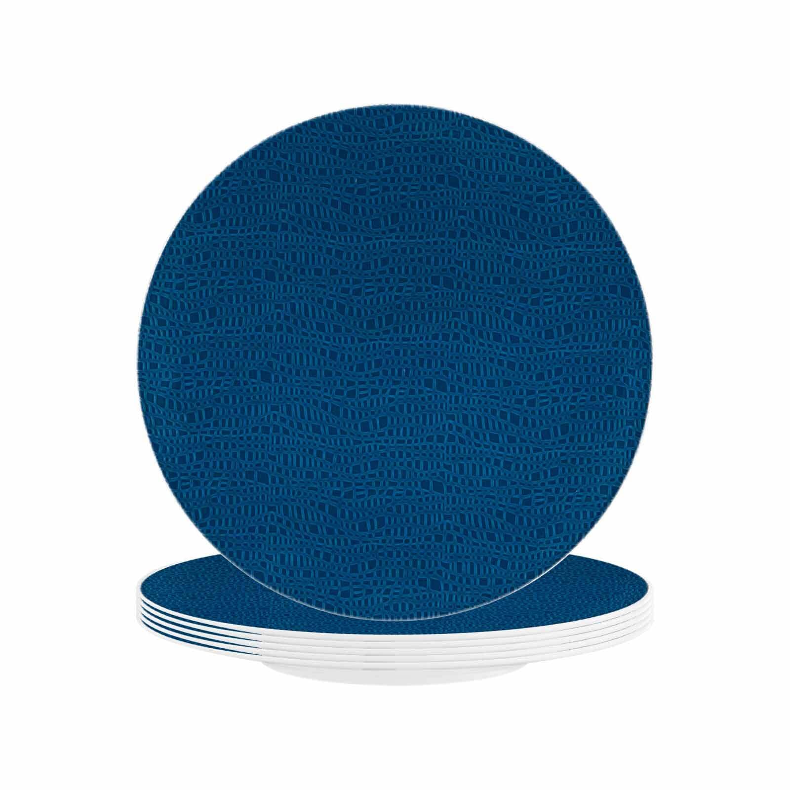 Frühstücksteller SELTMANN WEIDEN "Frühstücksteller Life Fashion ø 22,5 cm 6er Set", blau (classic blau), Speiseteller