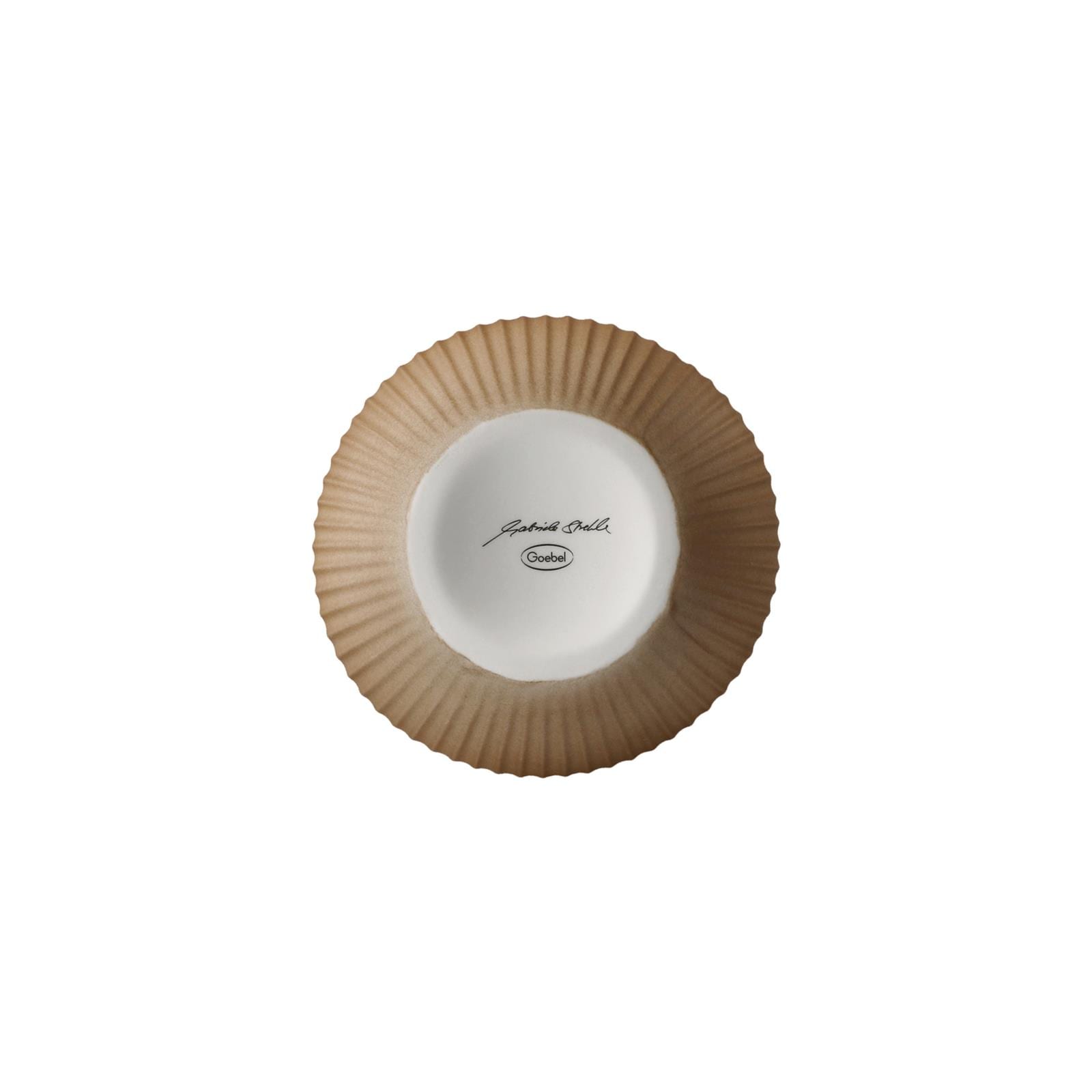 Goebel Dekovase »Vase Studio 8 Raindrop 41 cm beige« Abwischbar