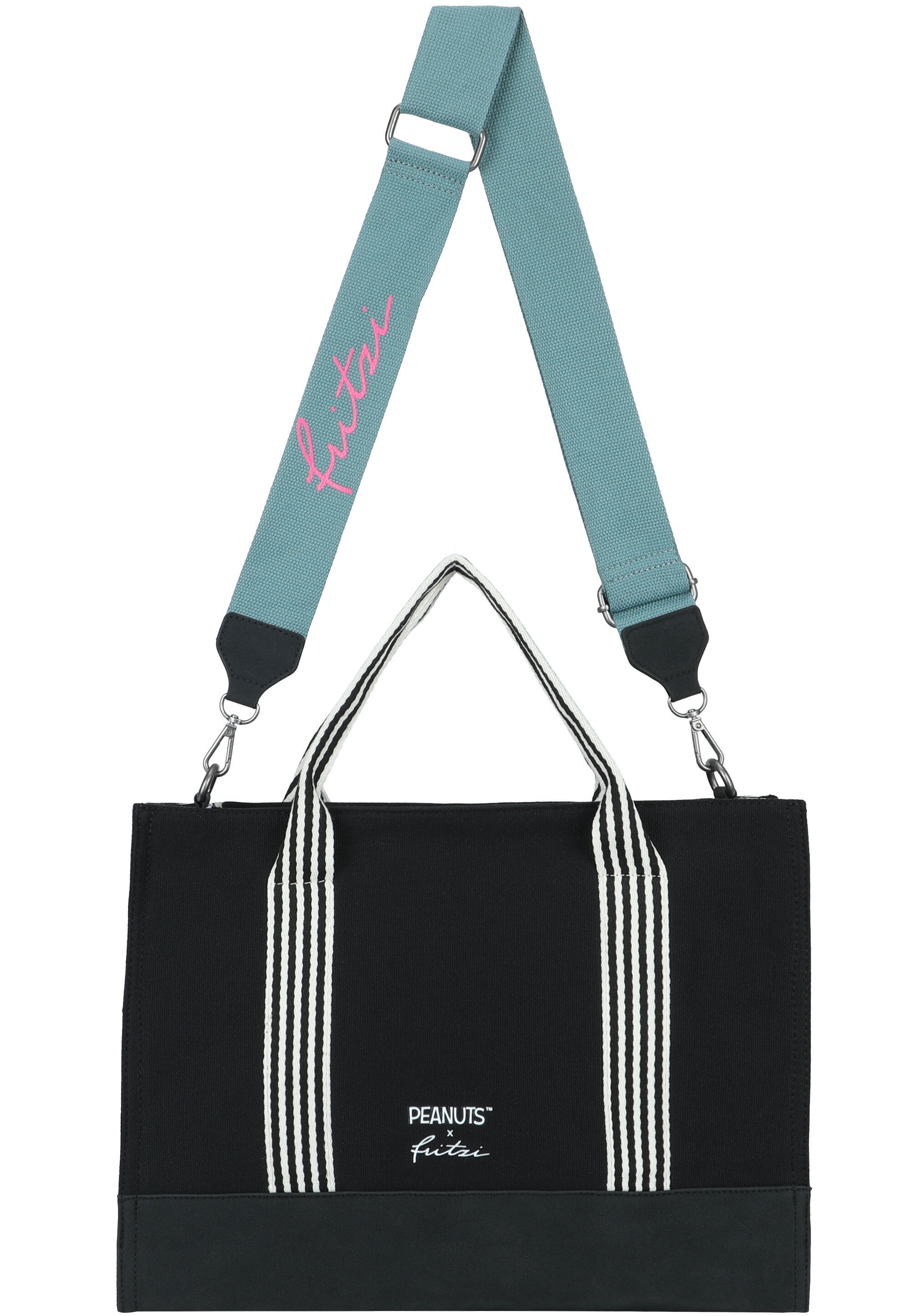 Fritzi aus Preußen Shopper »PeanutsTM x fritzi Tote Bag Cool Black« mit Peanuts-Motiv