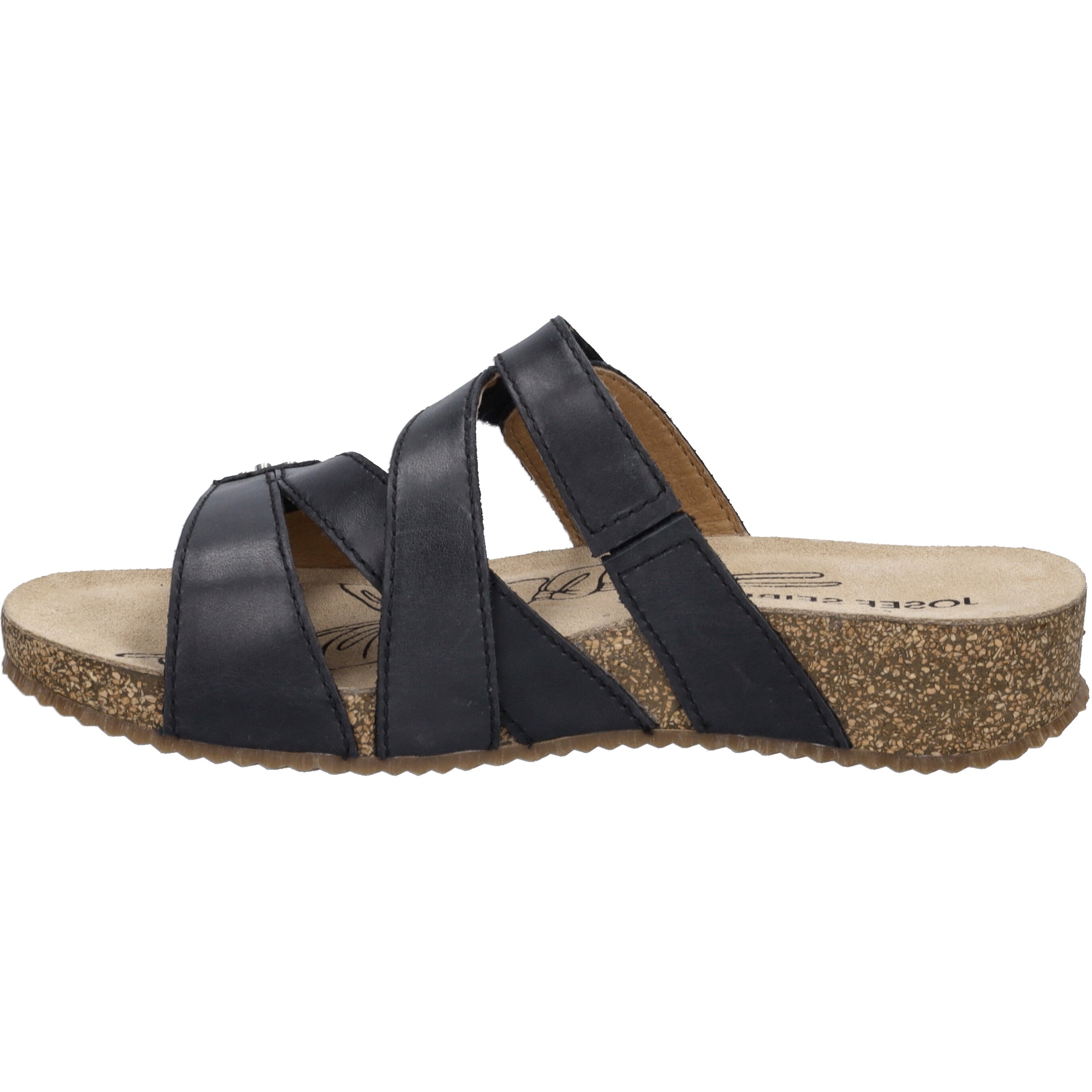Sandale JOSEF SEIBEL "Tonga 82, schwarz", Damen, Gr. 39, schwarz, Obermaterial: 100% Rindsleder Leather cow., Schuhe Sandale 2