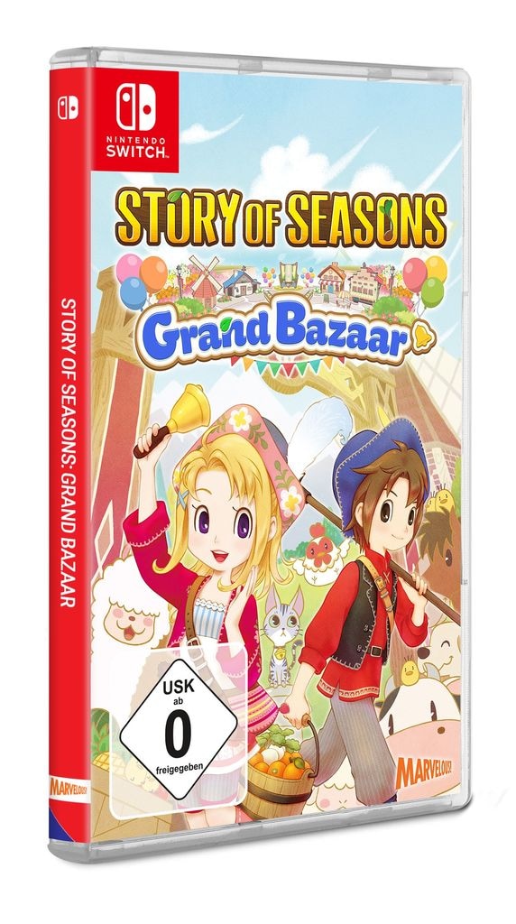 Marvelous Games Spielesoftware »Story of Seasons: Grand Bazaar«, Nintendo Switch