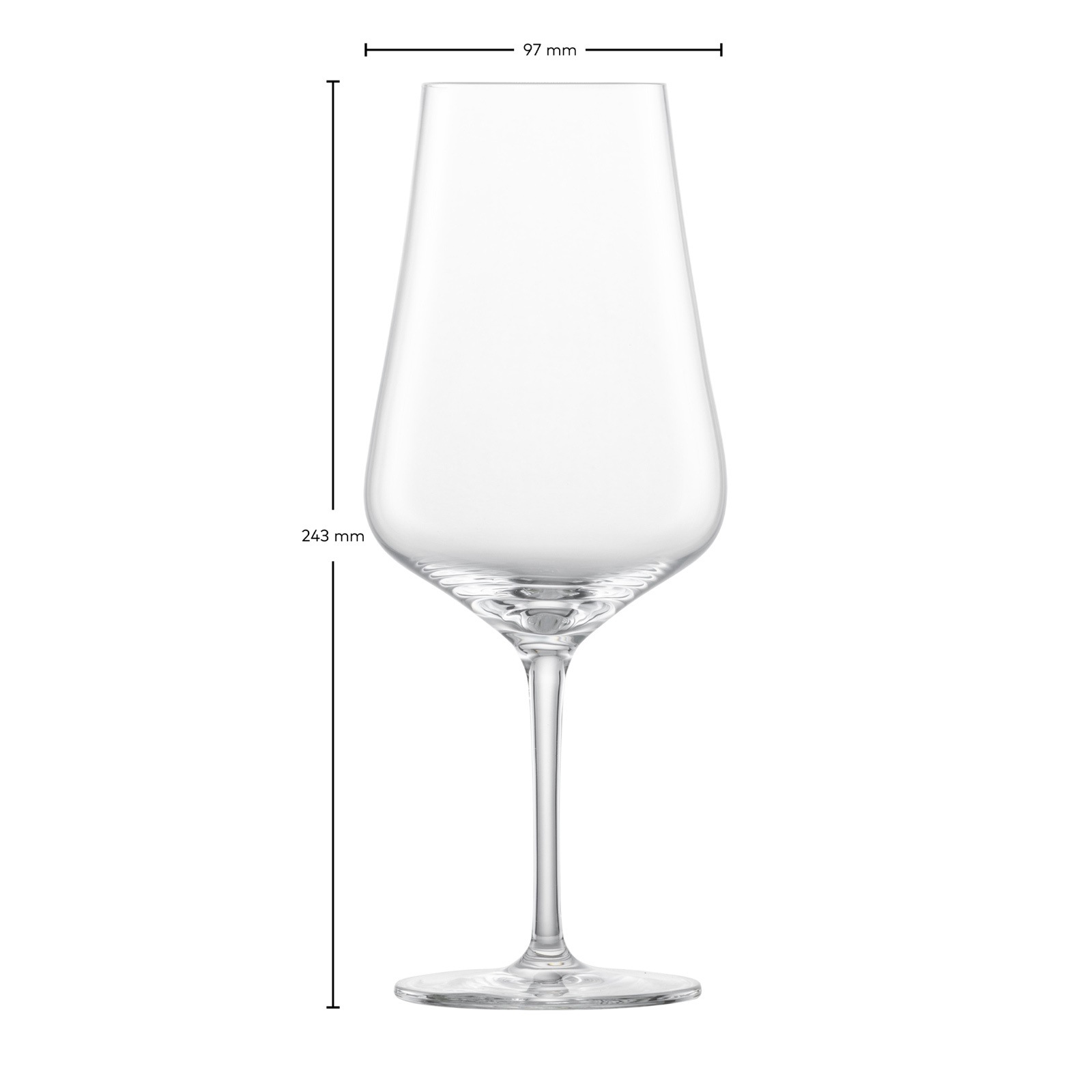 Thumbnail - Zwiesel Glas Rotweinglas "Bordeaux Rotweingläser Bouquet 660 ml 2er Set transparent"