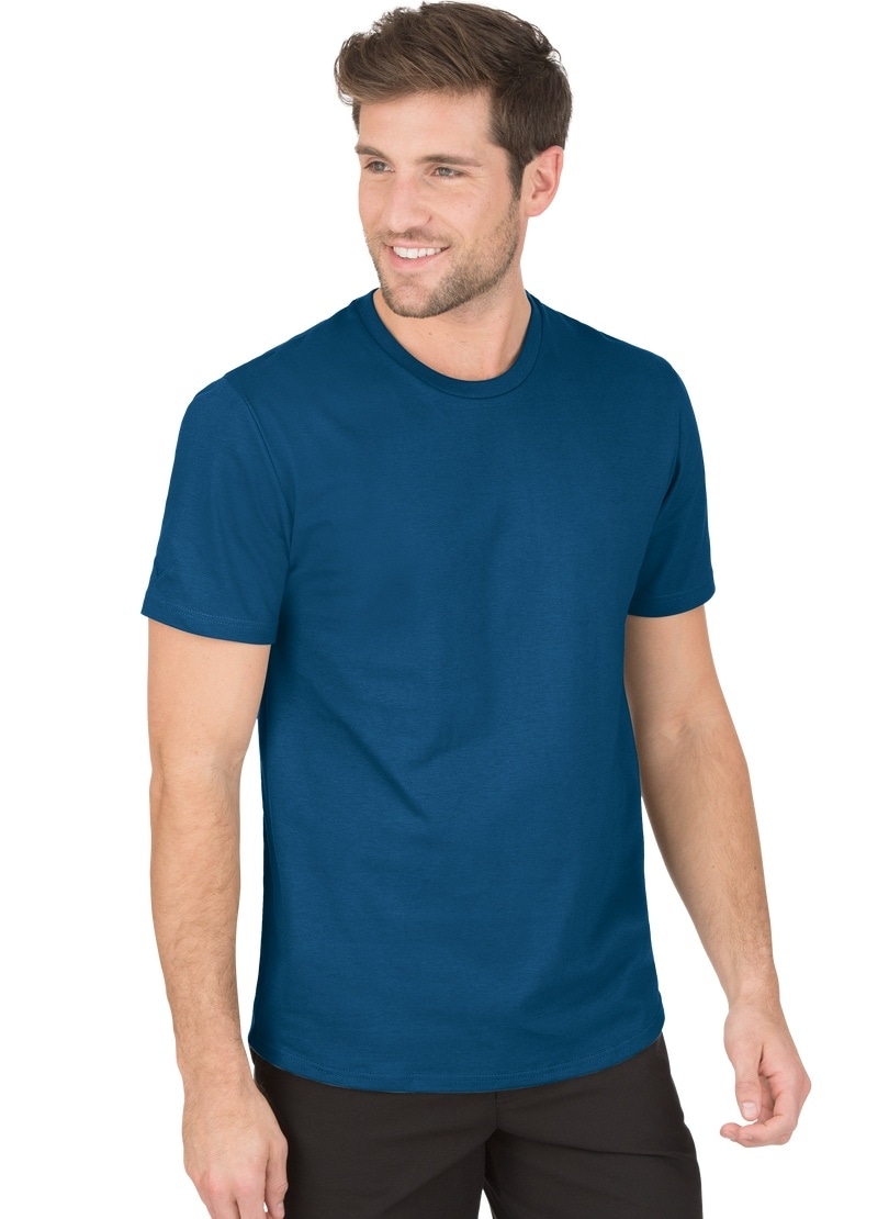 Trigema T-Shirt "TRIGEMA T-Shirt aus 100% Biobaumwolle" 1 Stk. tlg. günstig online kaufen