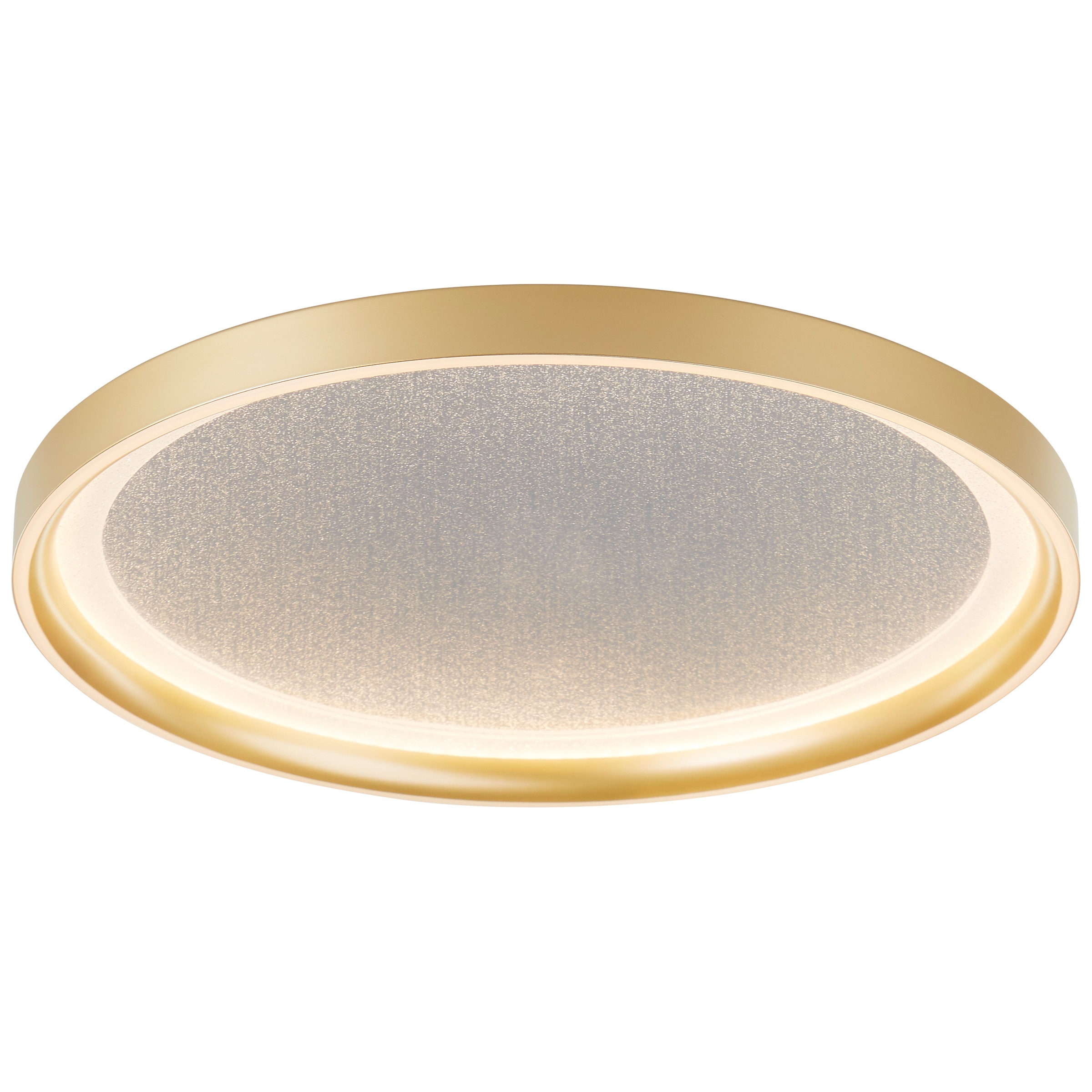 Brilliant LED Deckenleuchte »Quito«, LED Deckenlampe, Glitzereffekt, 3 Stufen Dimmer, Ø 42 cm, 3800 lm
