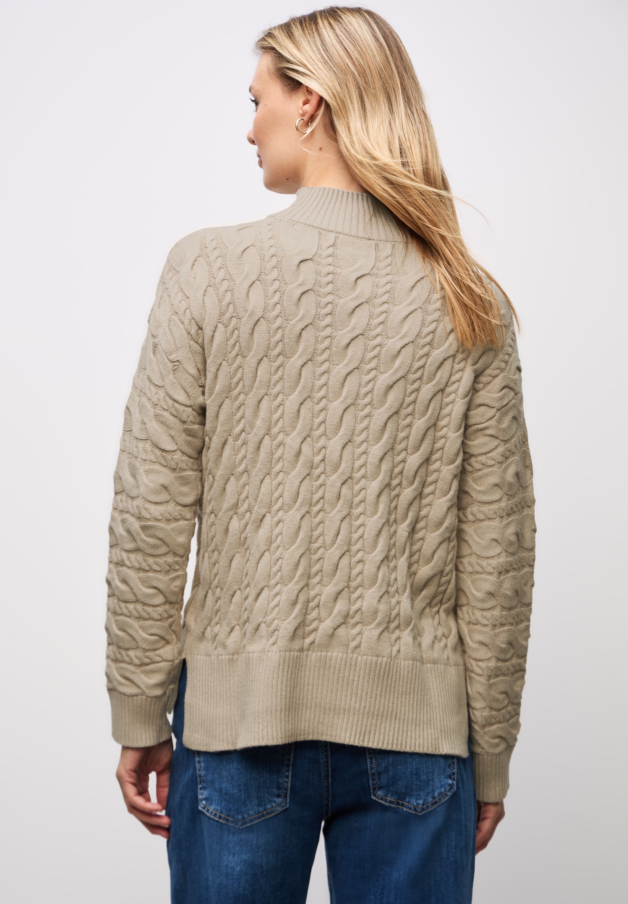 STREET ONE Strickpullover mit Turtleneck