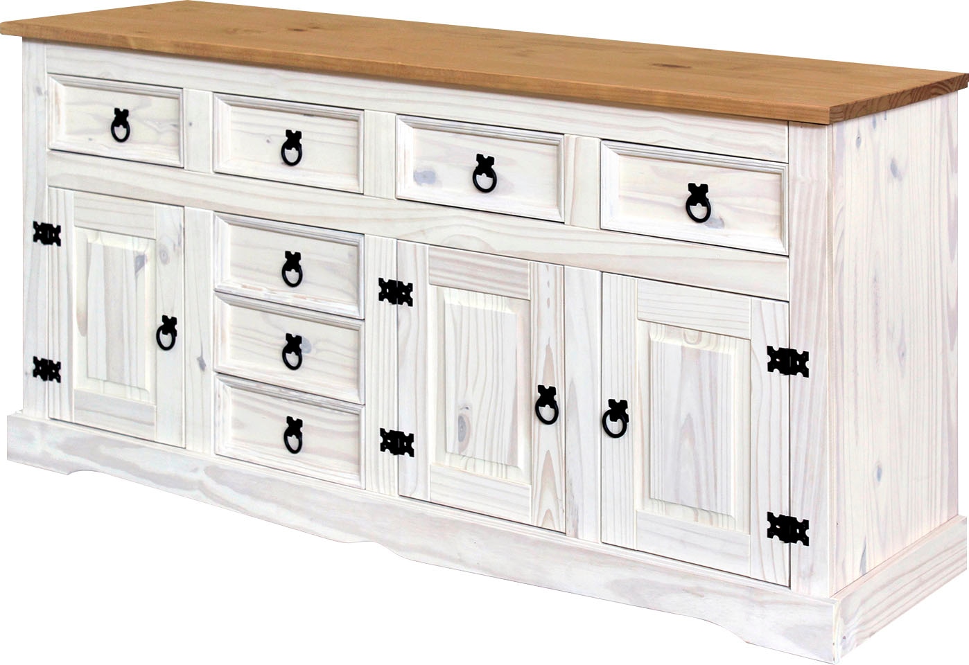 BAUR | Metall und Home aus Ziergriffe affaire Sideboard, Scharniere