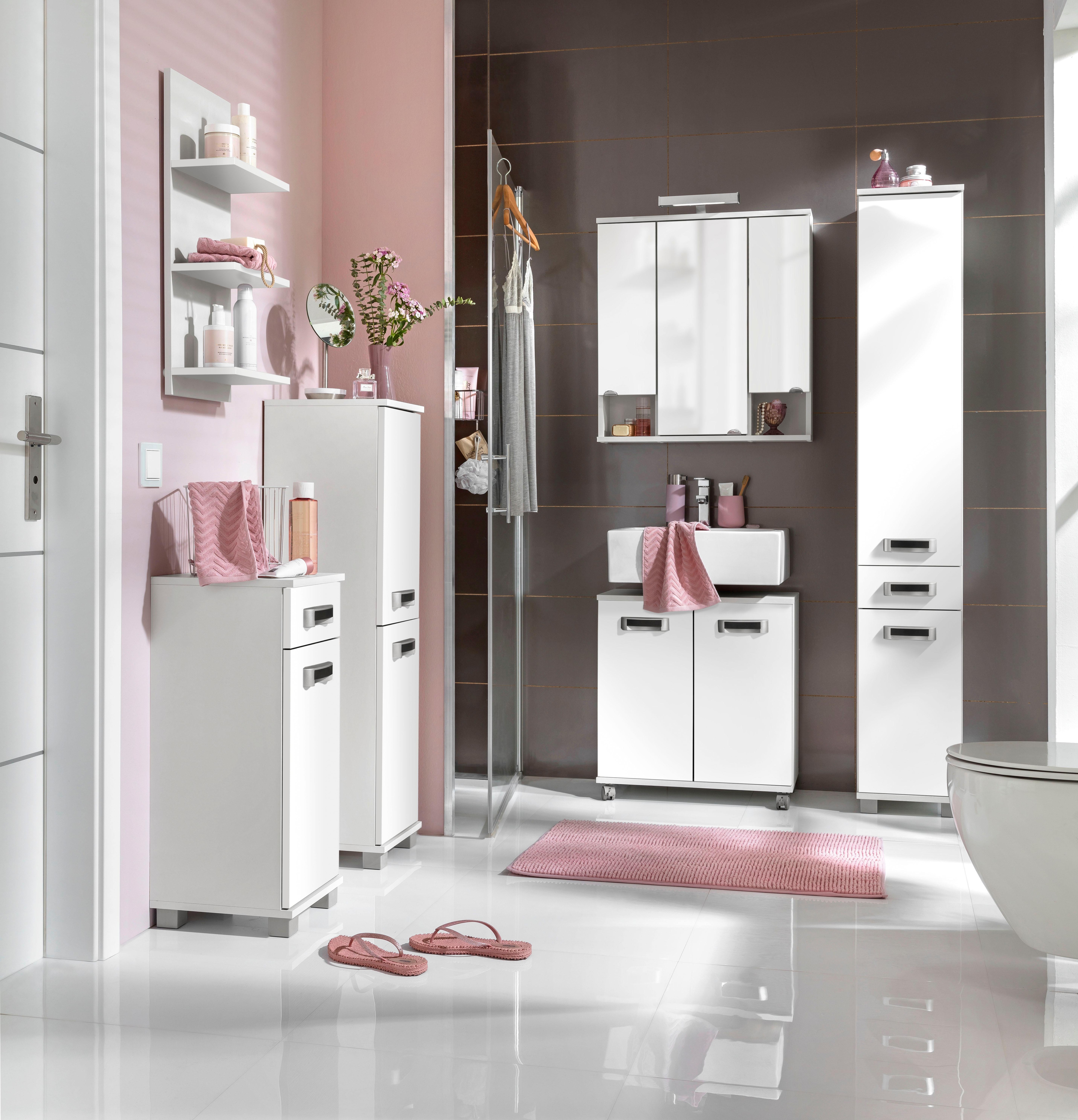 Thumbnail - welltime Wandregal "Palermo, Breite 30 cm made in Germany" 3 Regalböden