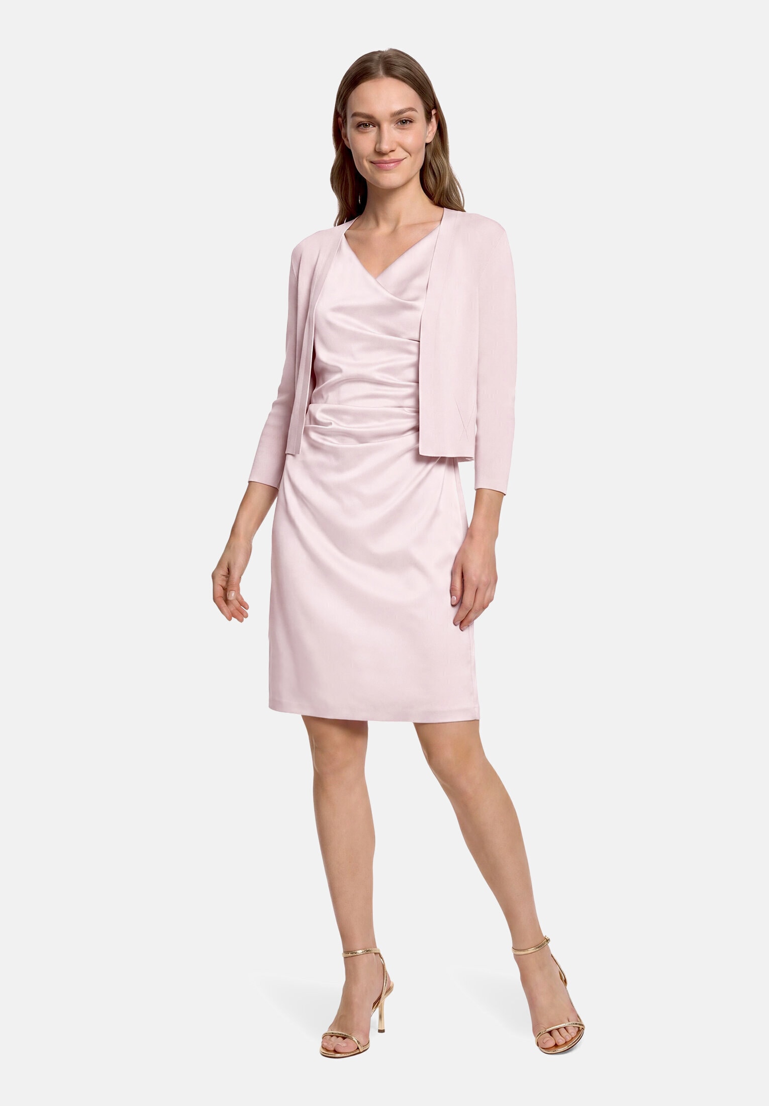 Vera Mont Strickjacke »Damen langarm« 1 Stk. Ärmelschlitz