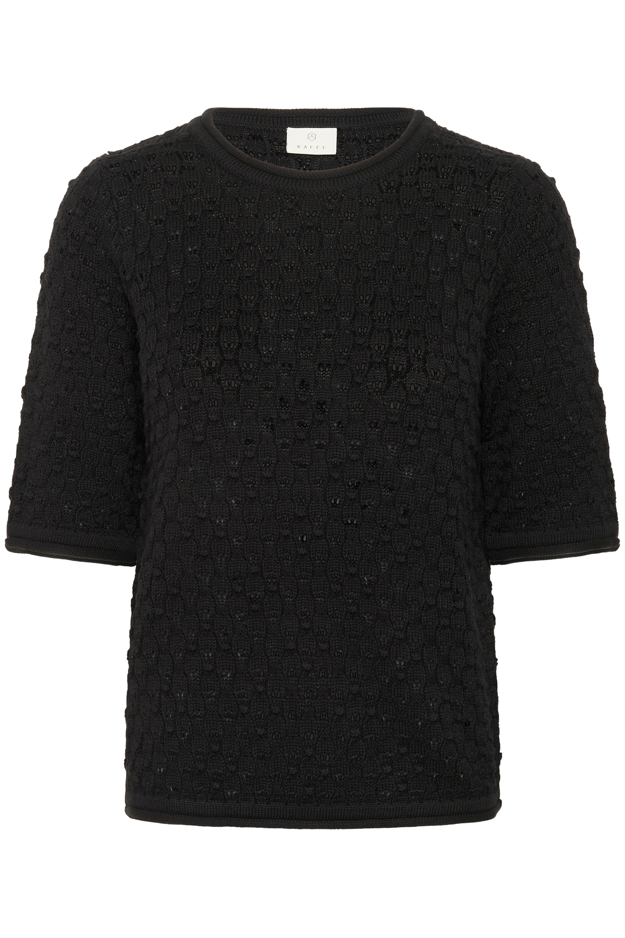 Kaffe Damen Schwarz Deep Strickpullover "Damen Strickpullover Kadina" erhältlich in Größe L/M/S/XL/XS/XXL von Baur