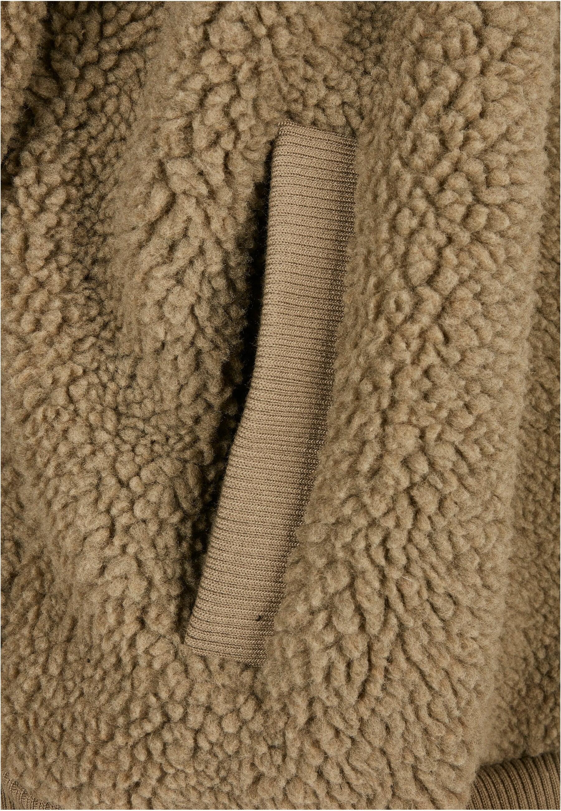 URBAN CLASSICS Winterjacke »Urban Classics Herren Boxy Sherpa Jacket«, (1 St.), ohne Kapuze