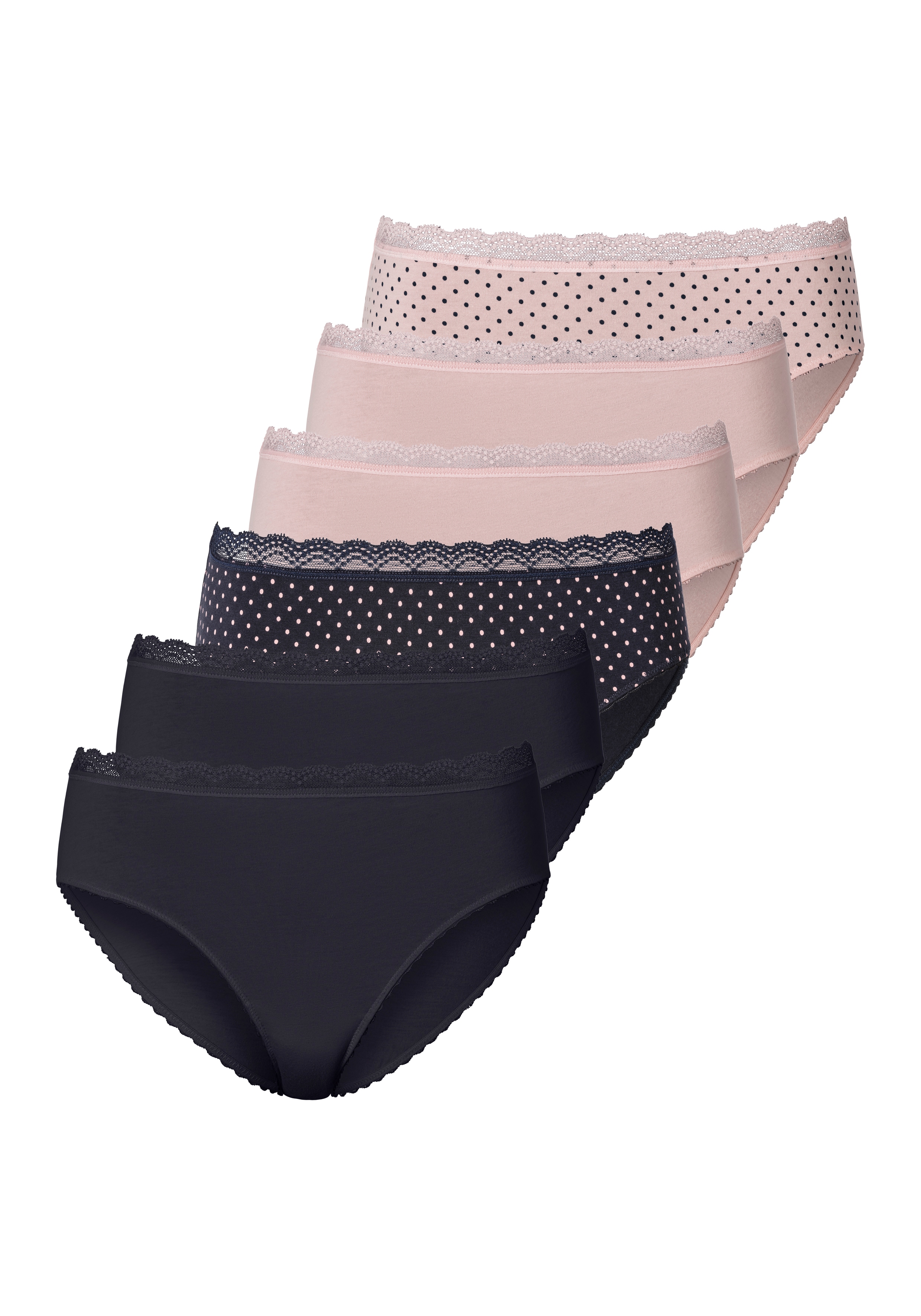 Vivance Jazz-Pants Slips Packung, 6 Stk. angenehm elastische Qualität