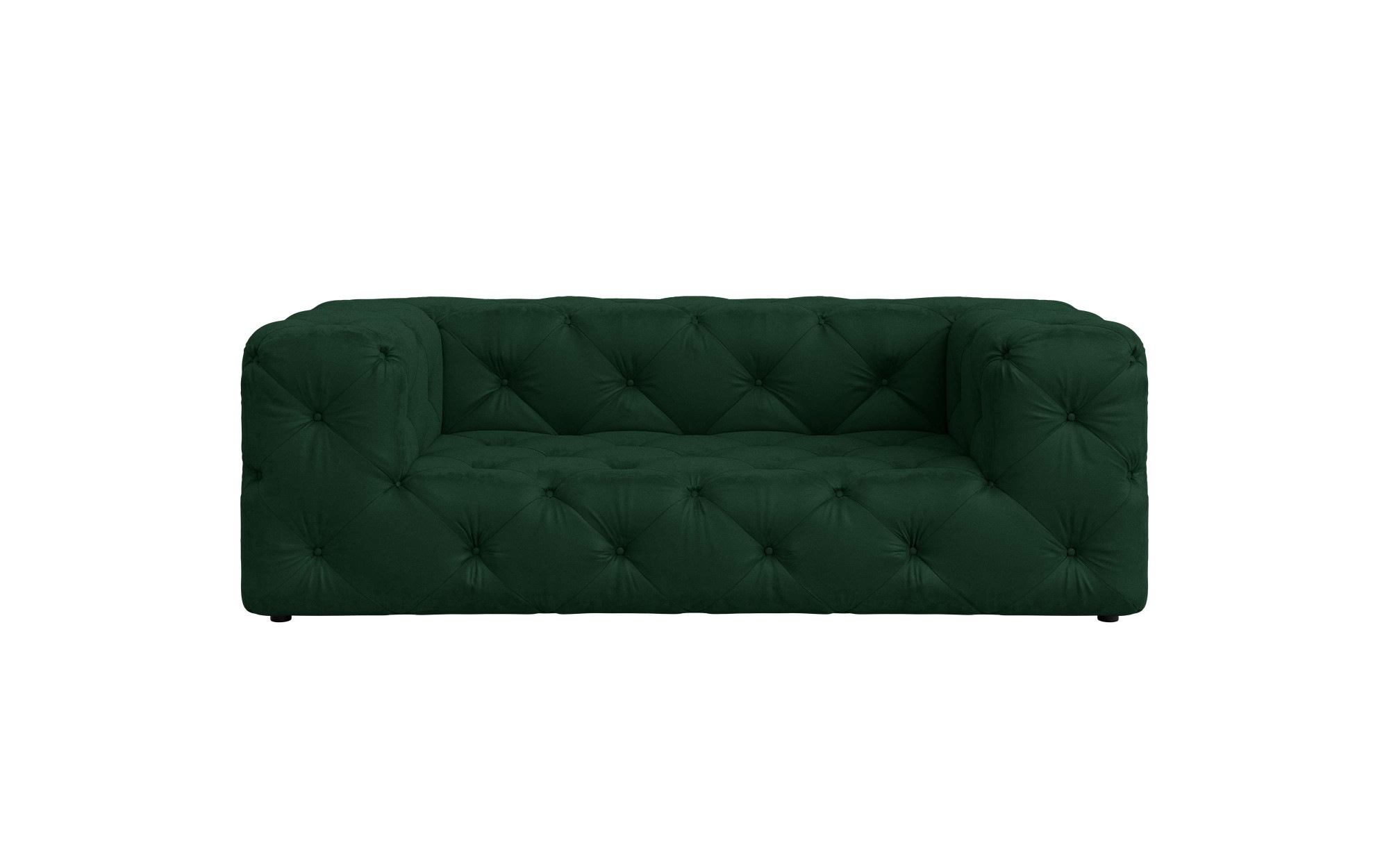 Home affaire 2-Sitzer "FOLLINA" 2-Sitzer Sofa mit klassischer Chesterfield- günstig online kaufen
