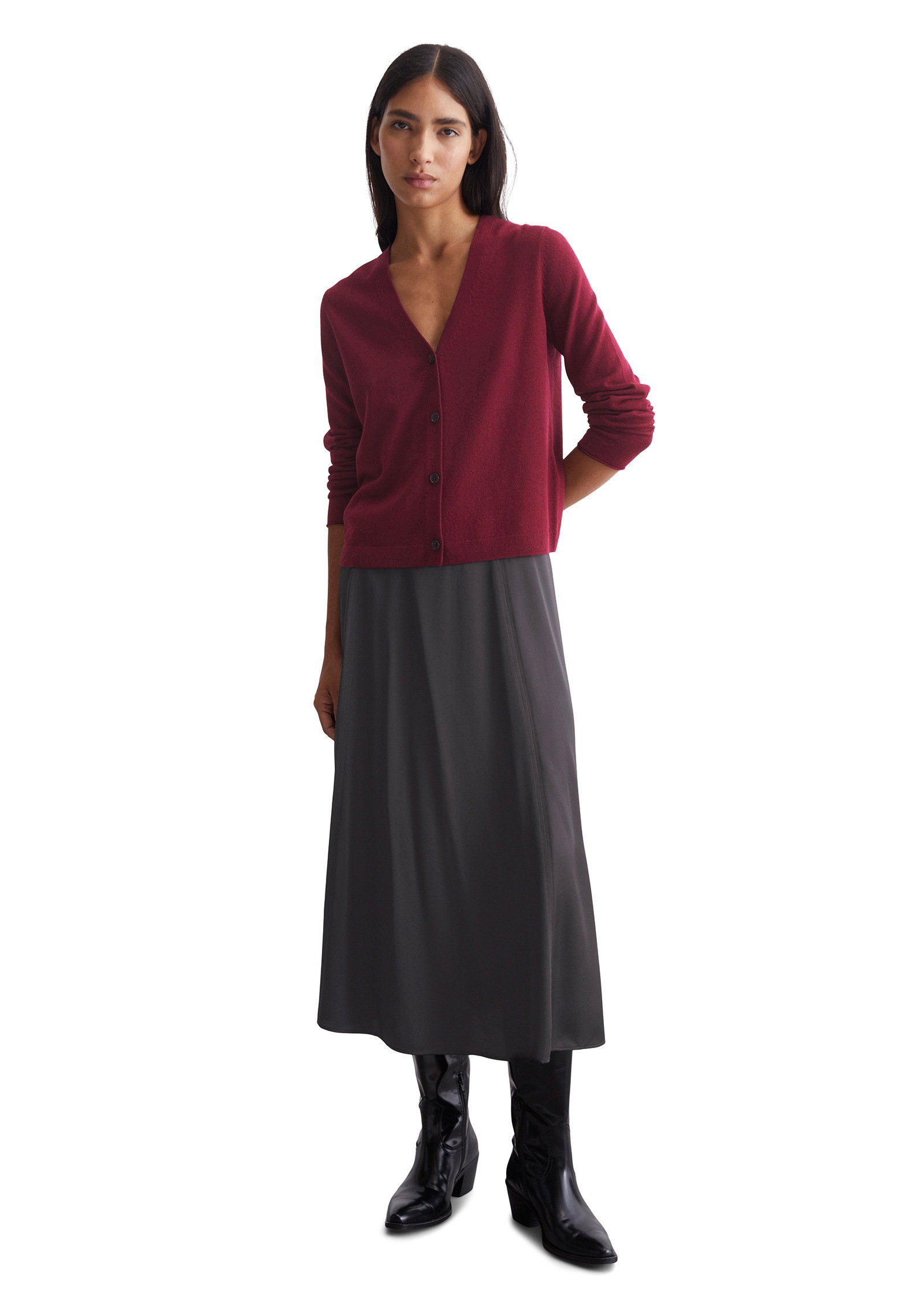 Marc O'Polo Cardigan »aus Schurwolle-Viskose-Mix«