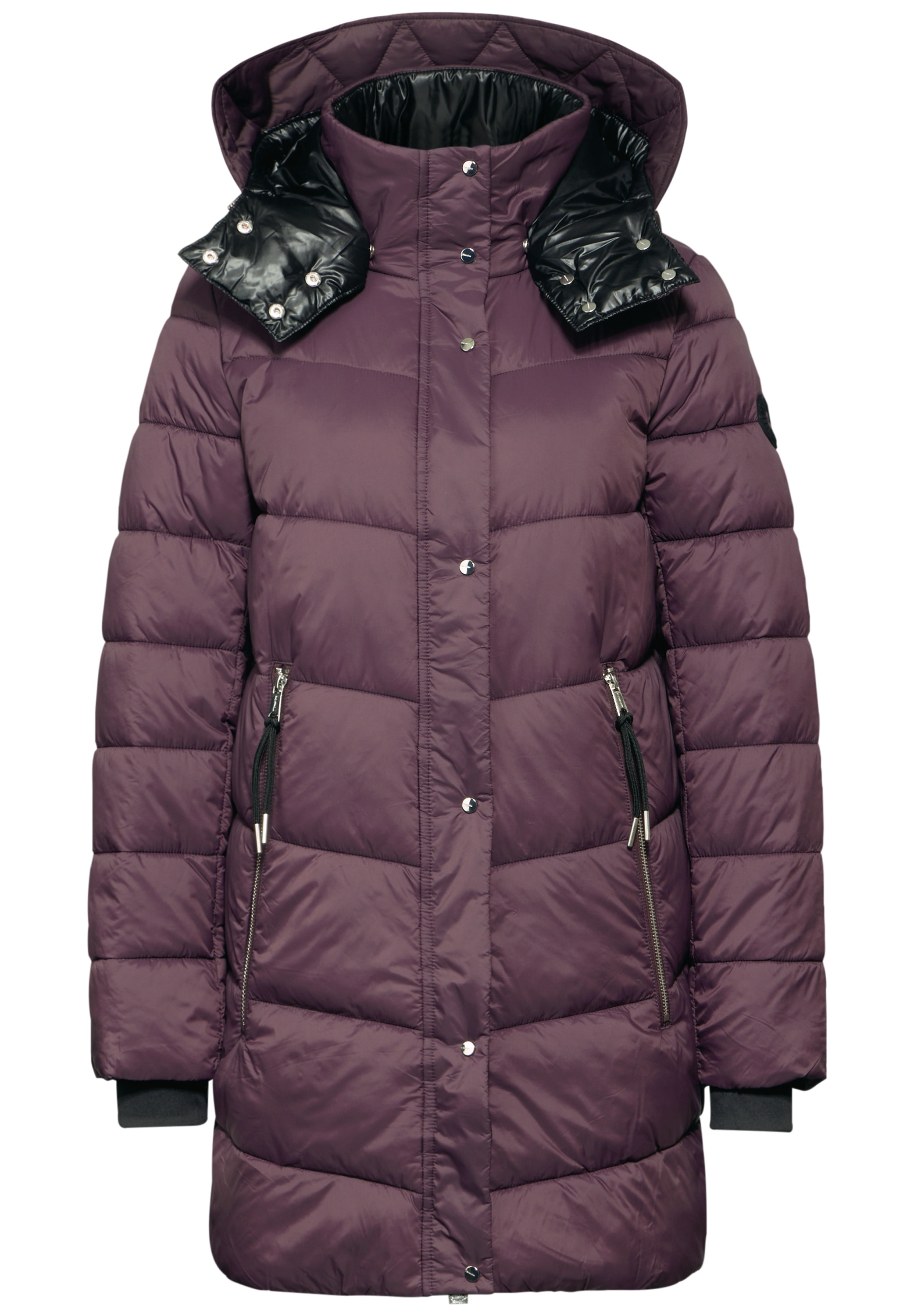 STREET ONE Steppjacke mit Kapuze mit moderner Steppung