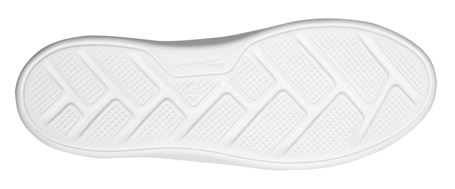 Tamaris Plateausneaker, Freizeitschuh, Halbschuh, Schnürschuh mit Ziernähten