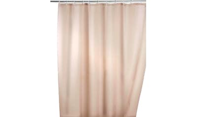 Duschvorhang »Uni Beige«, Höhe 200 cm, Polyester, waschbar