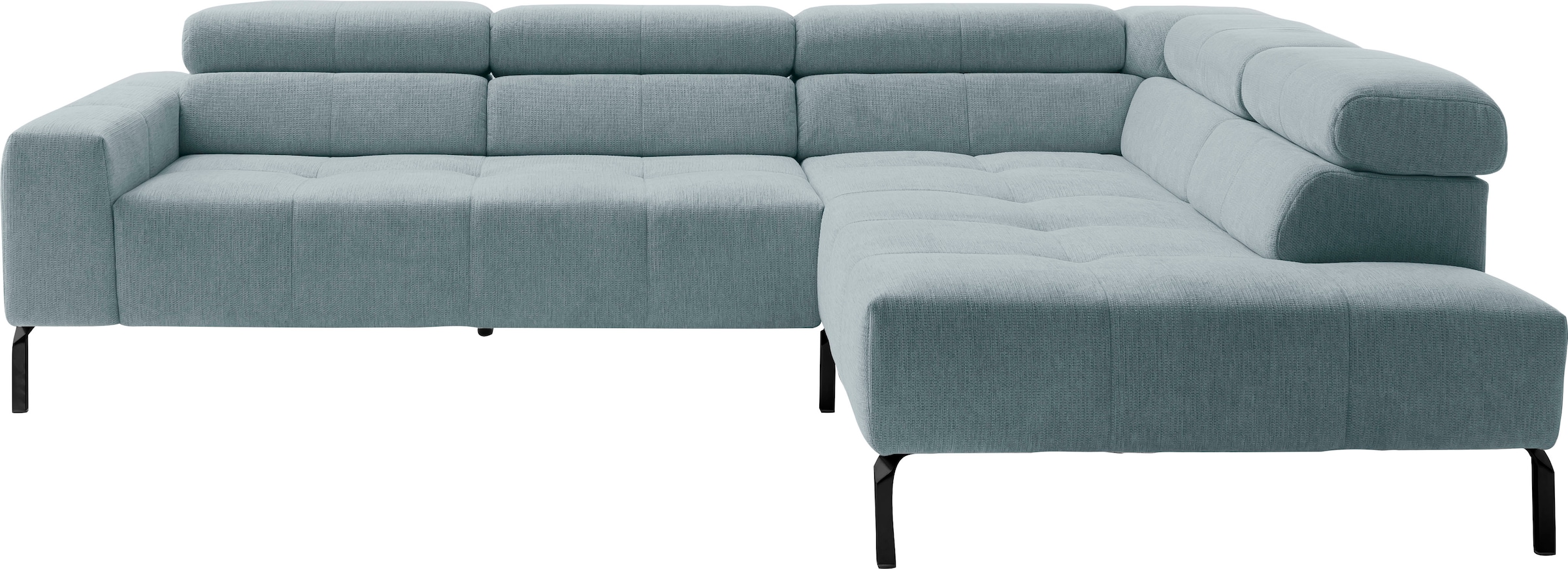 Home affaire Ecksofa »Claya Move, L-Form, Kopf- & Rückenverstellung, Breite 282 cm«