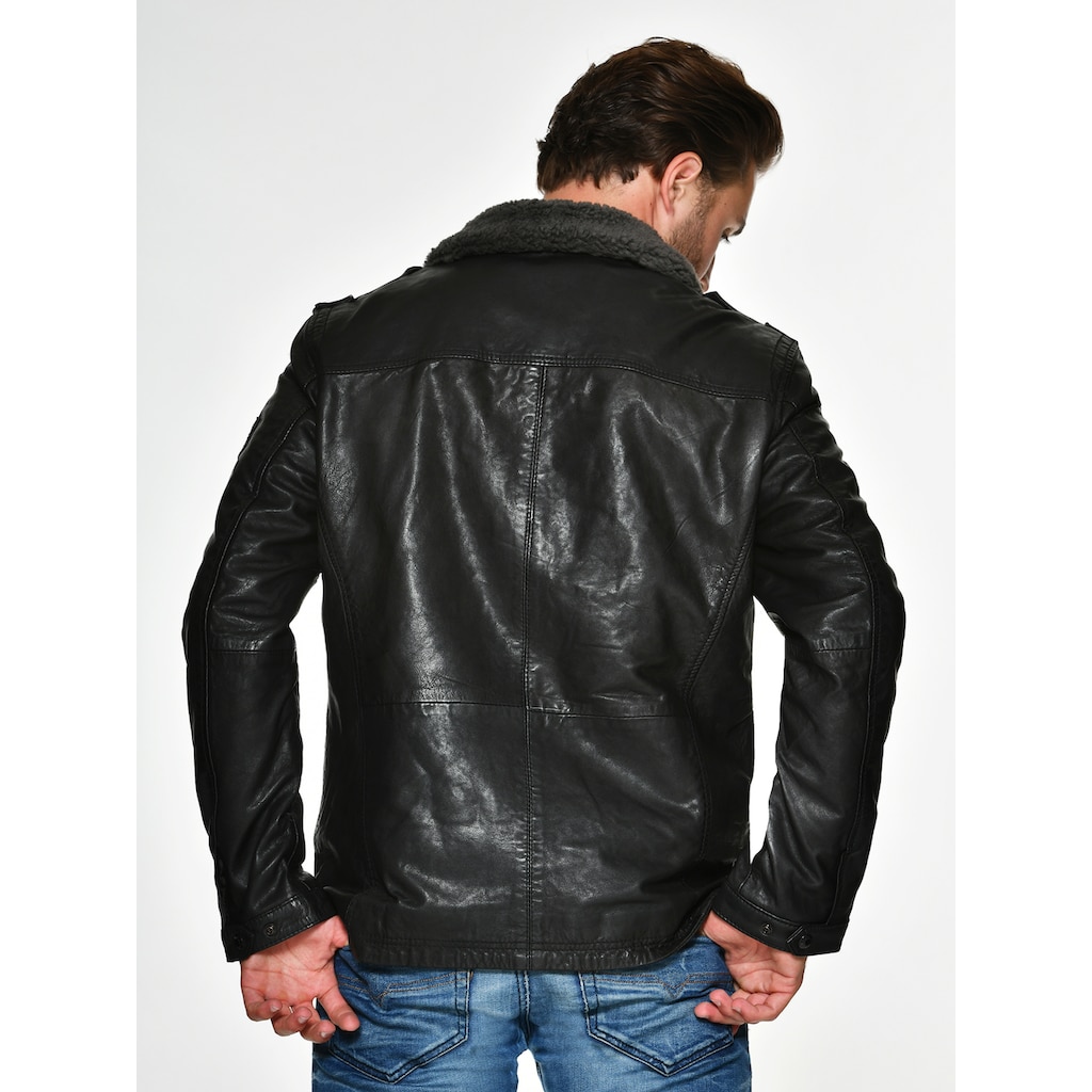 MUSTANG Lederjacke »Walker FF«