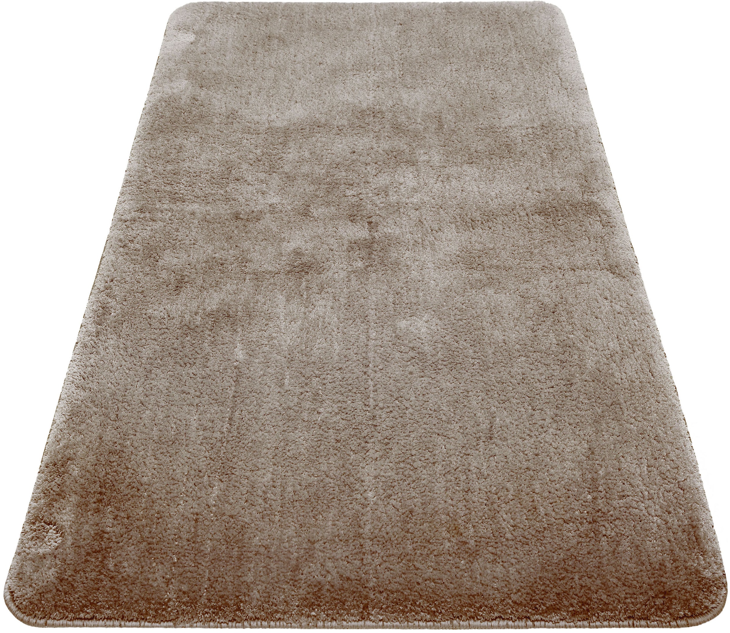 Wecon home Basics Badematte »Joris«, rutschhemmend beschichtet, strapazierfähig, waschbar, viele Größen, Badezimmerteppich, uni