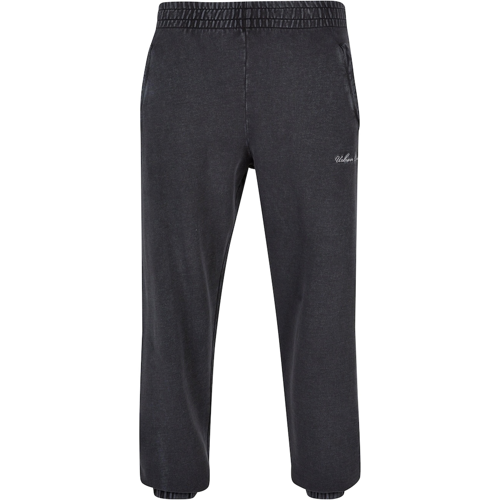 URBAN CLASSICS Jogginghose »Urban Classics Herren Small Embroidery Sweatpants«, (1 tlg.)