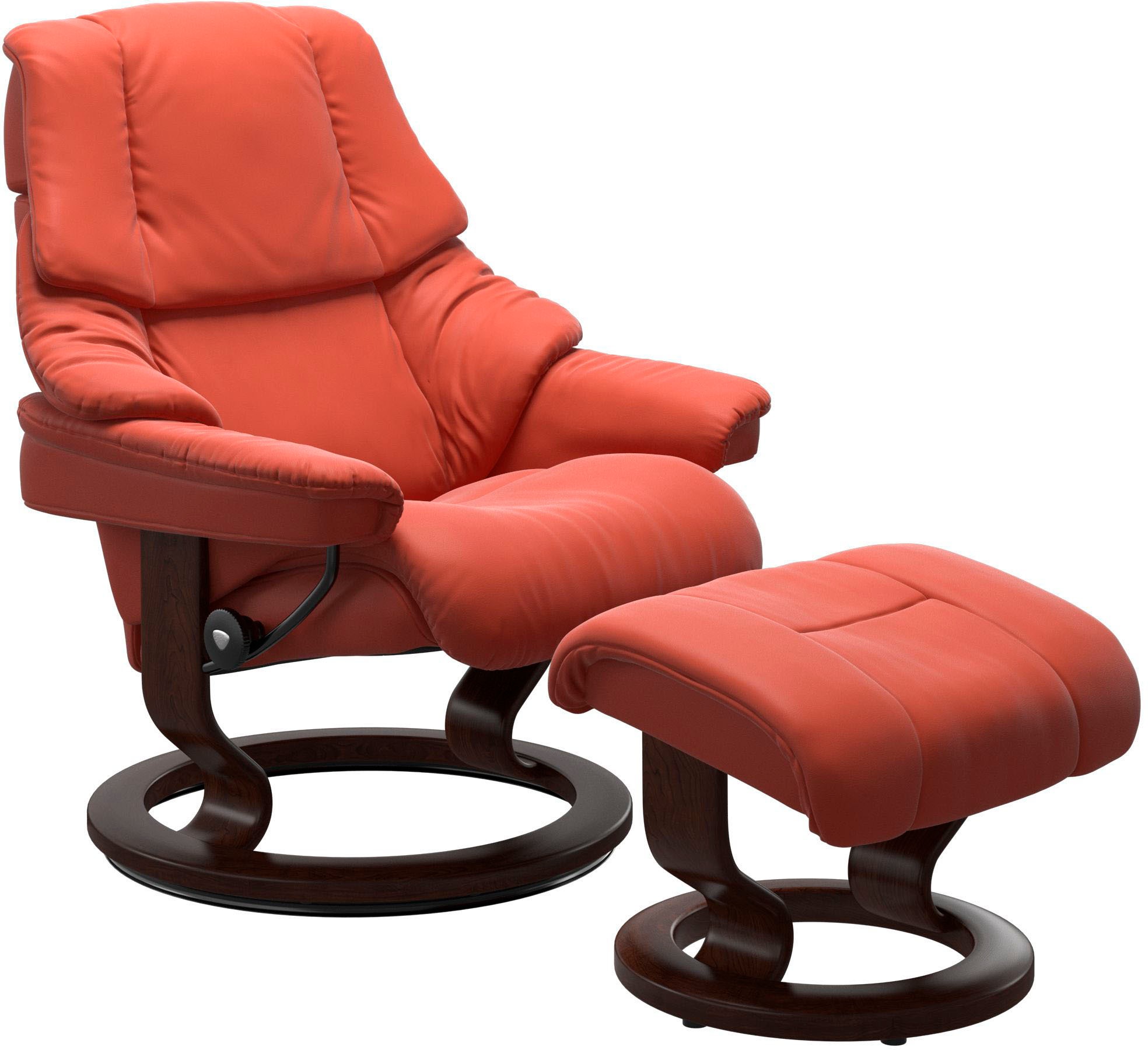 Stressless Fußhocker "Reno", mit Classic Base, Gestell Braun günstig online kaufen