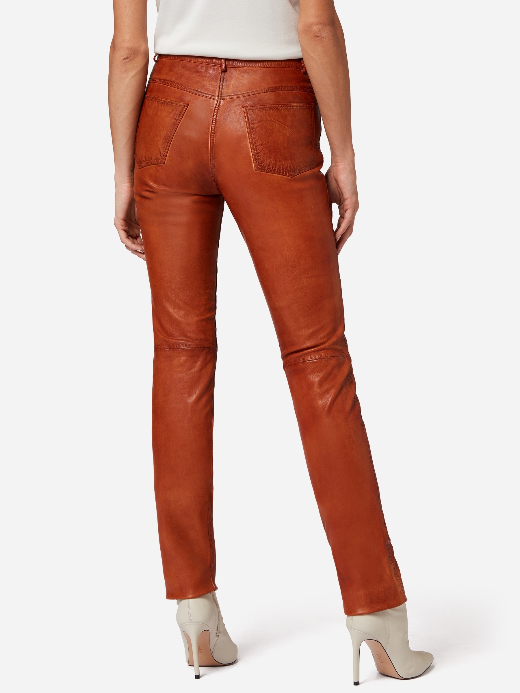 RICANO 5-Pocket-Hose »Lederhose 9809«  Handgefertigt aus echtem Leder