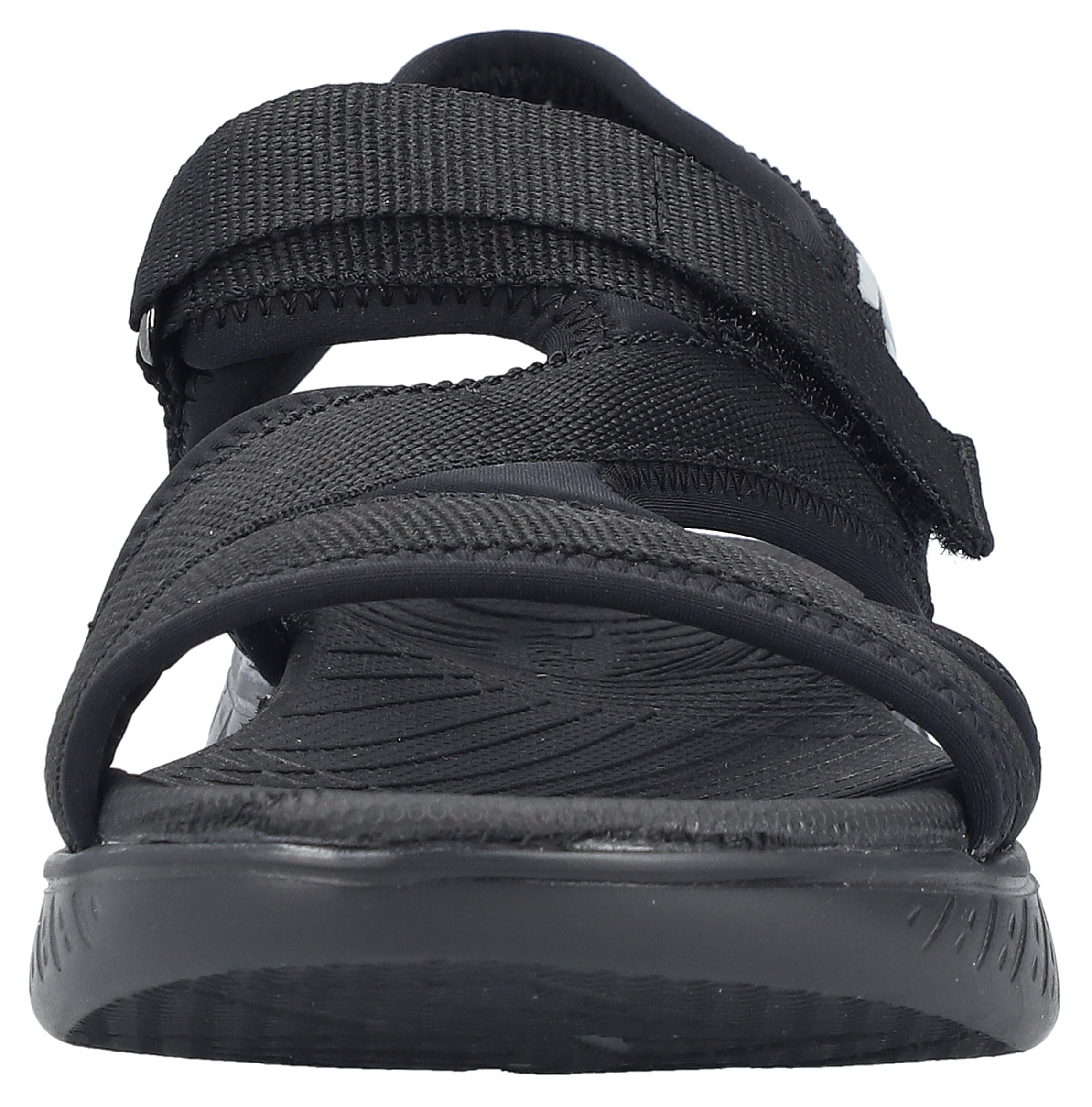 RIEKER Sport Sandale, Trekkingsandale, Outdoorsandale, Sommerschuh mit Klettriemchen