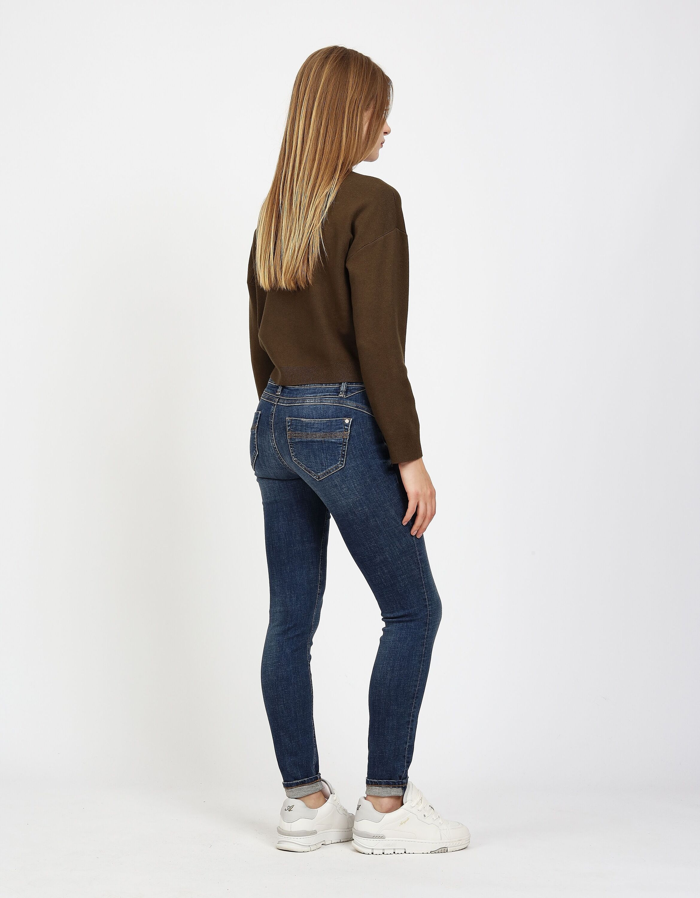 GANG Skinny-fit-Jeans »94NELE« im 5-Pocket-Style