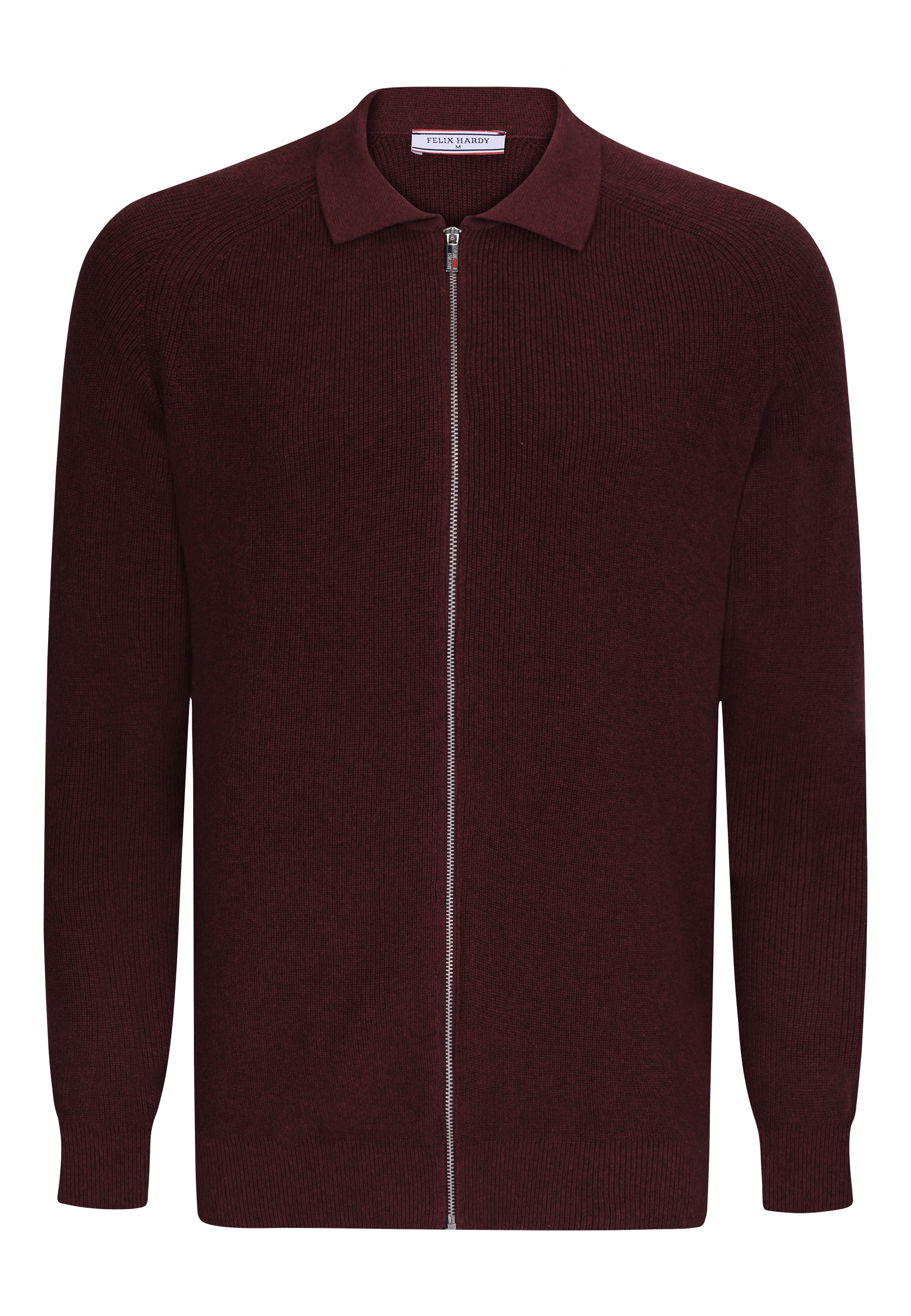 Felix Hardy "Strickjacke mit durchgehendem Reißverschluss"