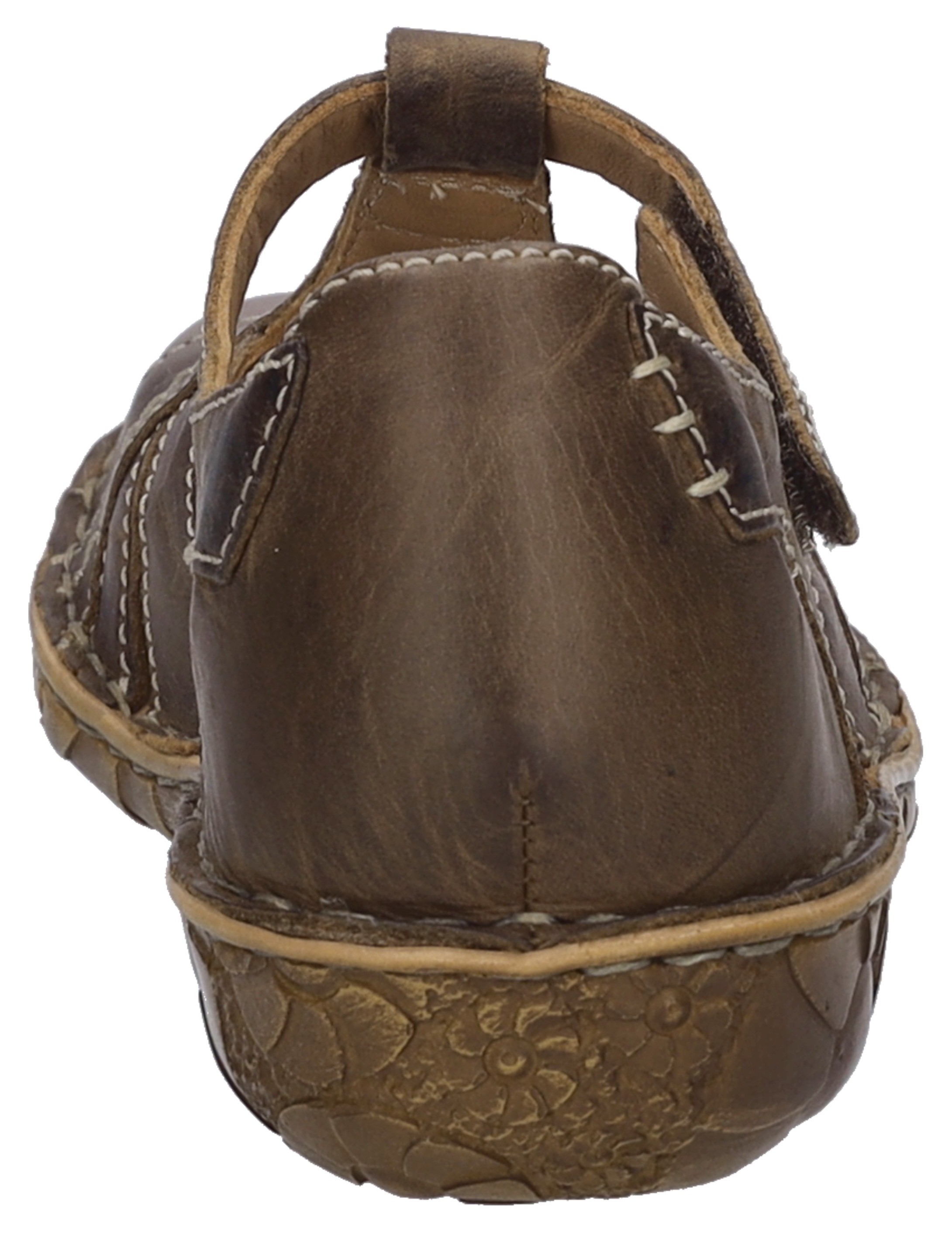 Klettschuh JOSEF SEIBEL "ROSALIE 29", Damen, Gr. 42, braun, Leder, Schuhe Klettschuh, Spangenschuh, Sandale, Komfortschuh mit modischer T-Spange 5