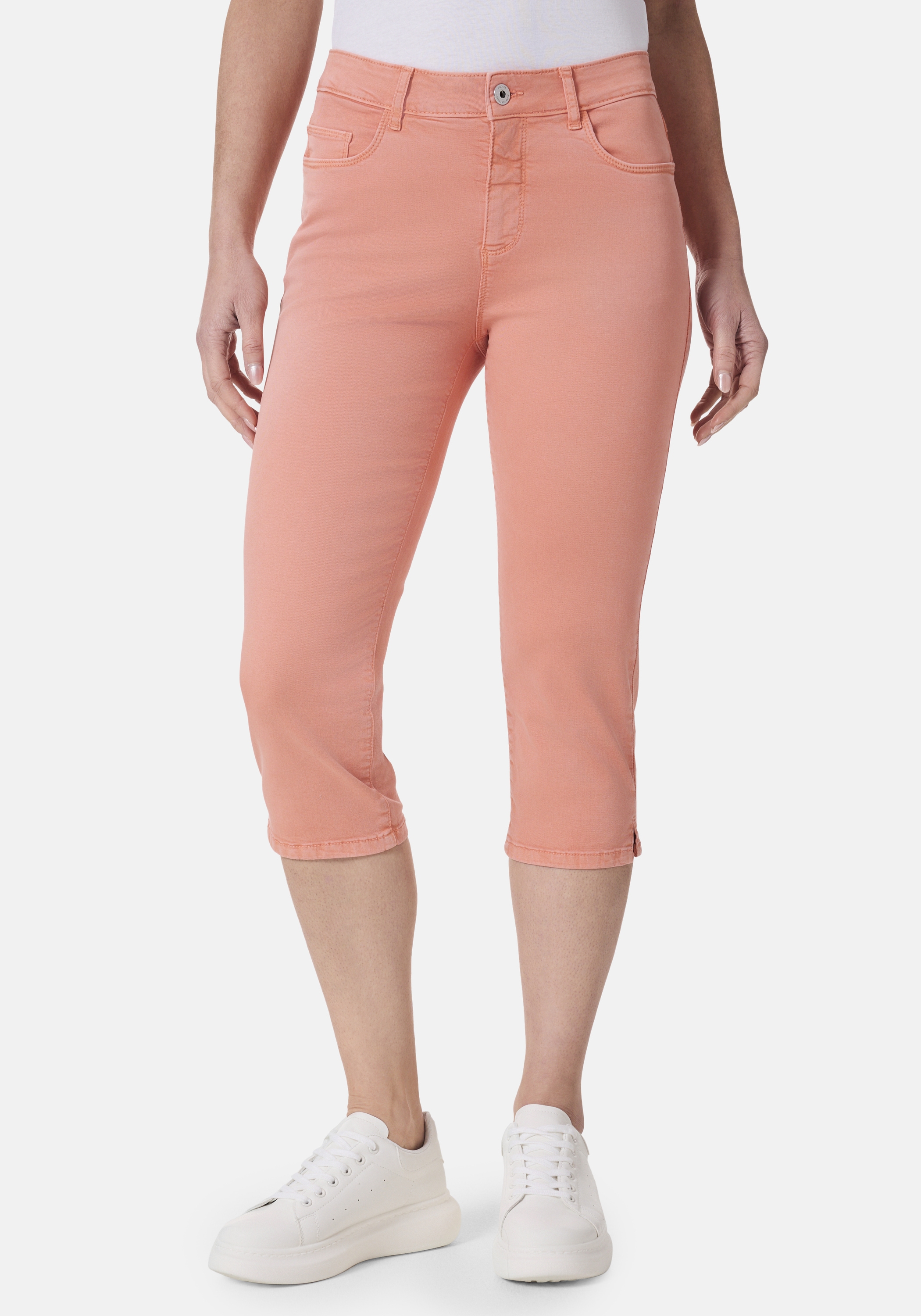 STOOKER WOMEN "Tahiti Denim Capri Slim Fit" Capri Slim Fit Casual Clean Wash Denim Jeans für Damen