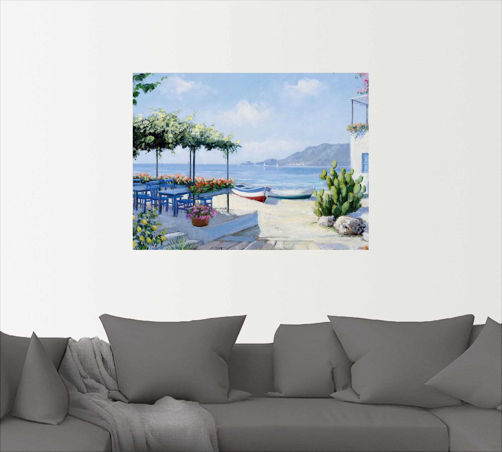 Artland Wandbild »Toller Meeresblick«, Gewässer, (1 St.), als Leinwandbild, Wandaufkleber in verschied. Größen