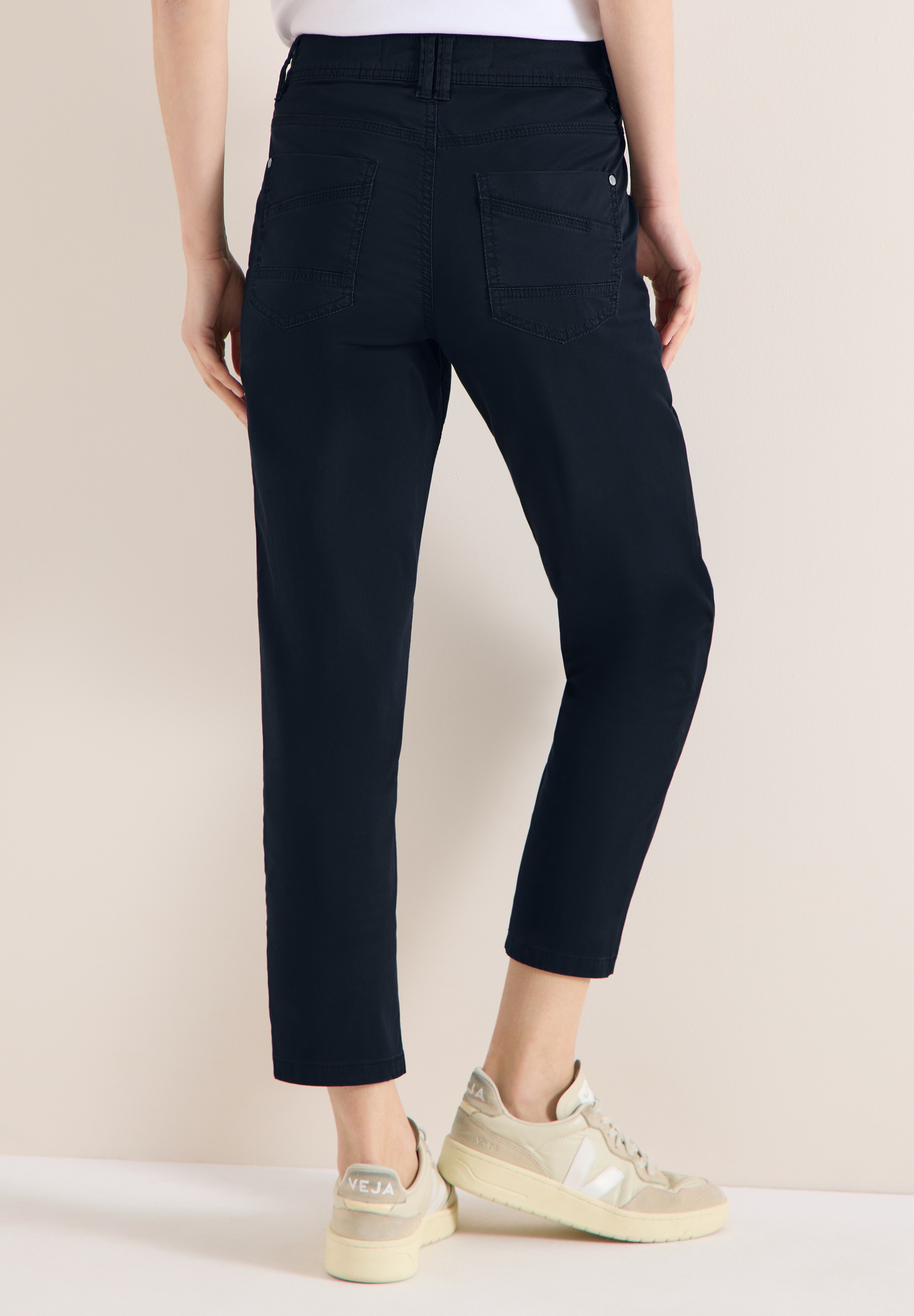 Cecil Stoffhose  aus Baumwolle mit Stretchanteil