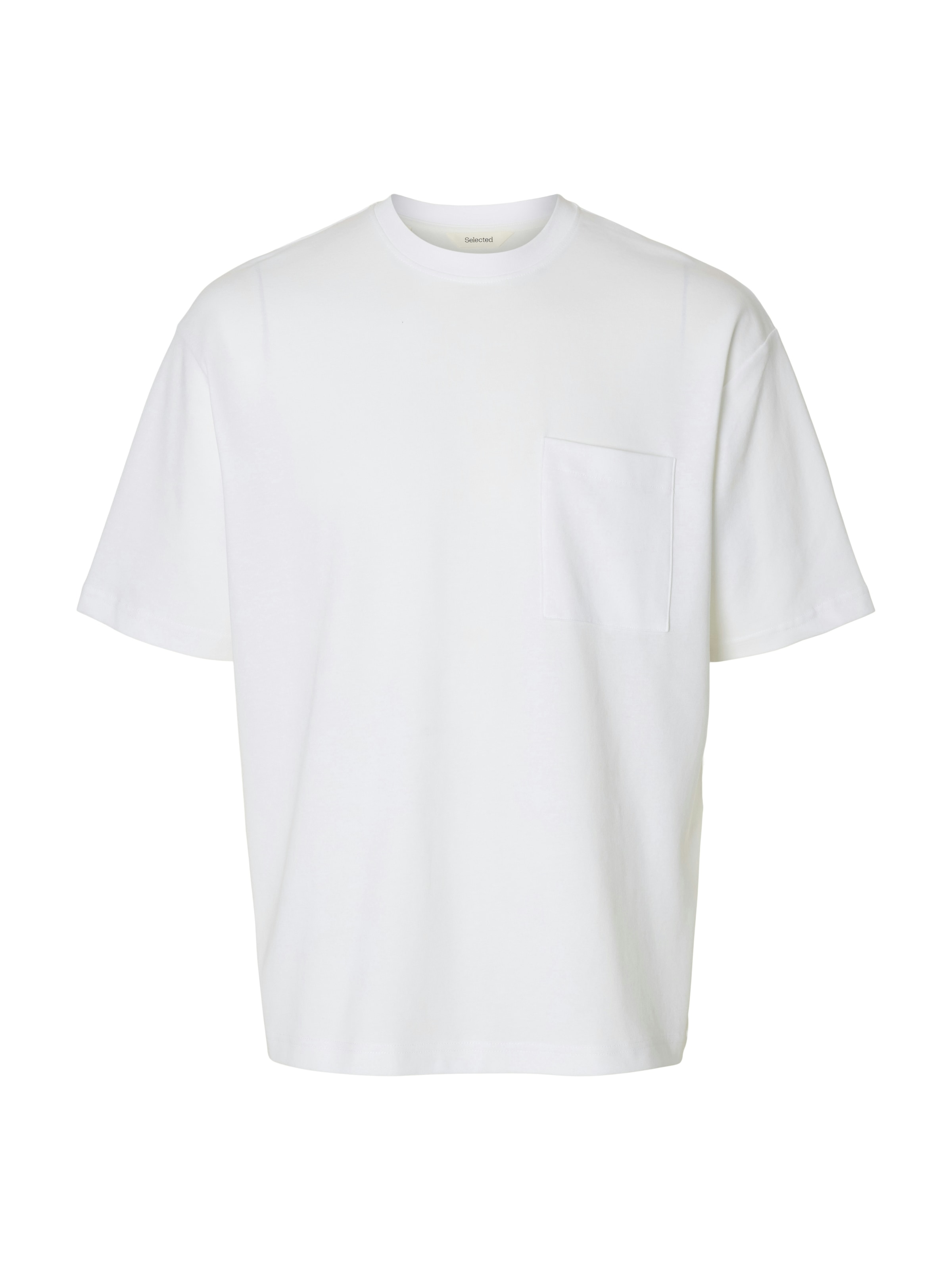 SELECTED T-Shirt »SLHLOOSEOSCAR POCKET SS TEE NOOS«