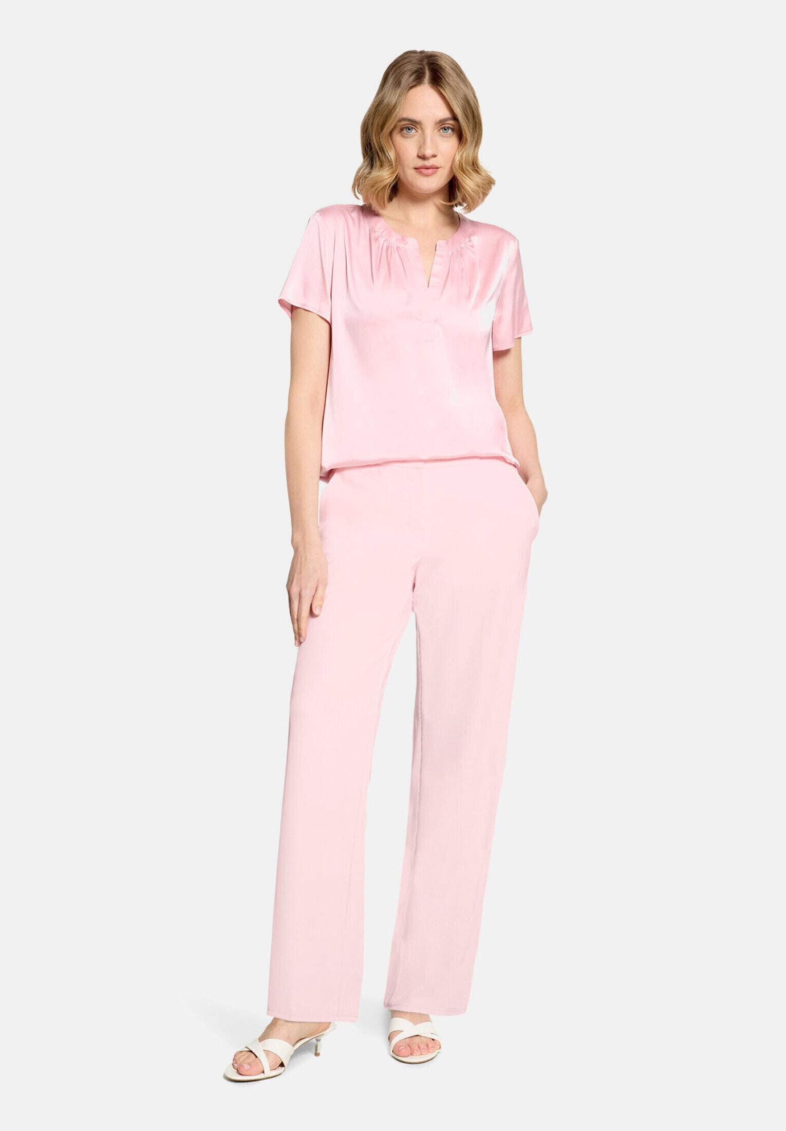 Betty Barclay Satinbluse »Damen kurzarm«
