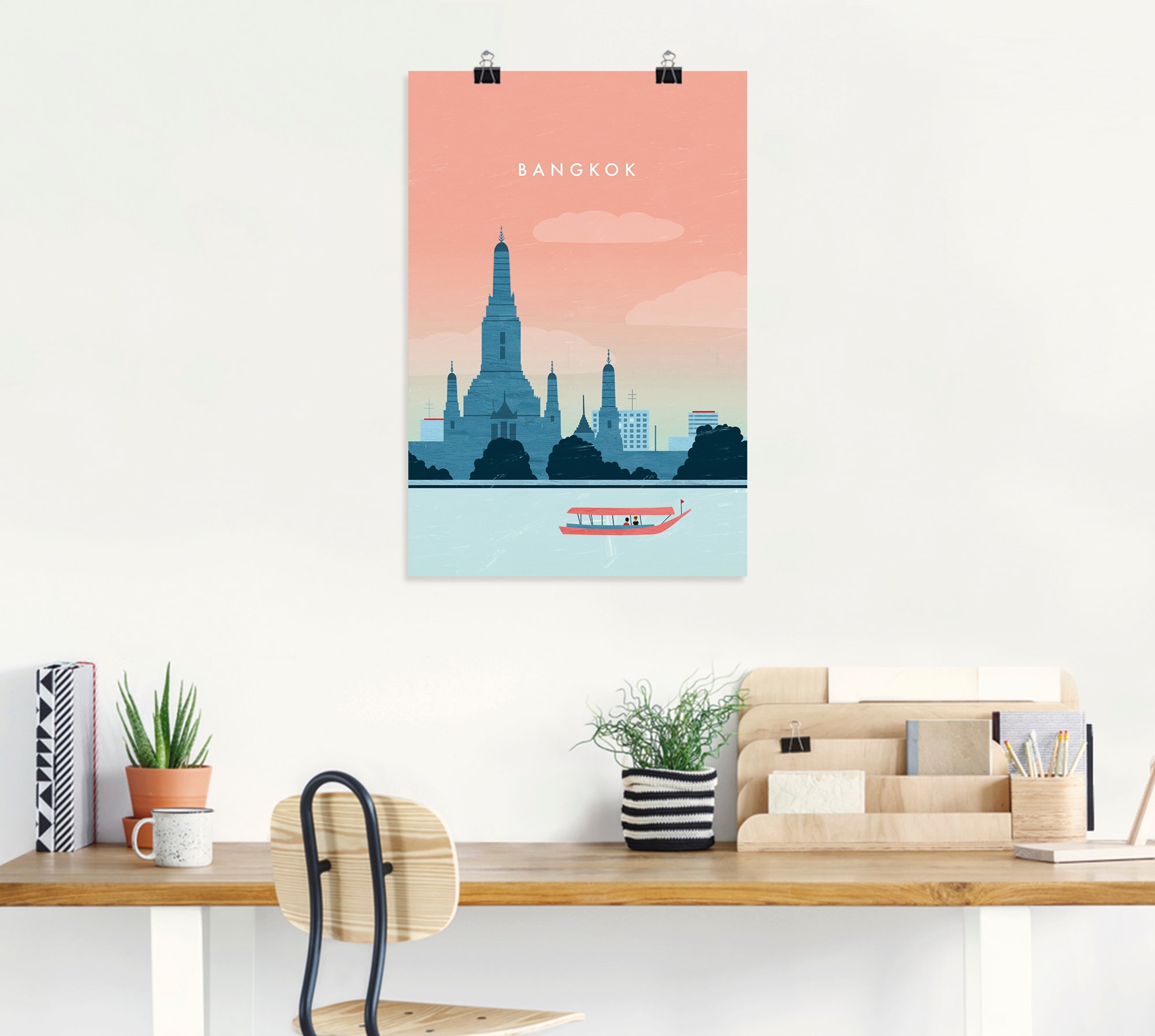 Artland Wandbild »Bangkok« 1 Stk. tlg. als Alubild, Leinwandbild, Poster, Wandaufkleber in verschied. Größen