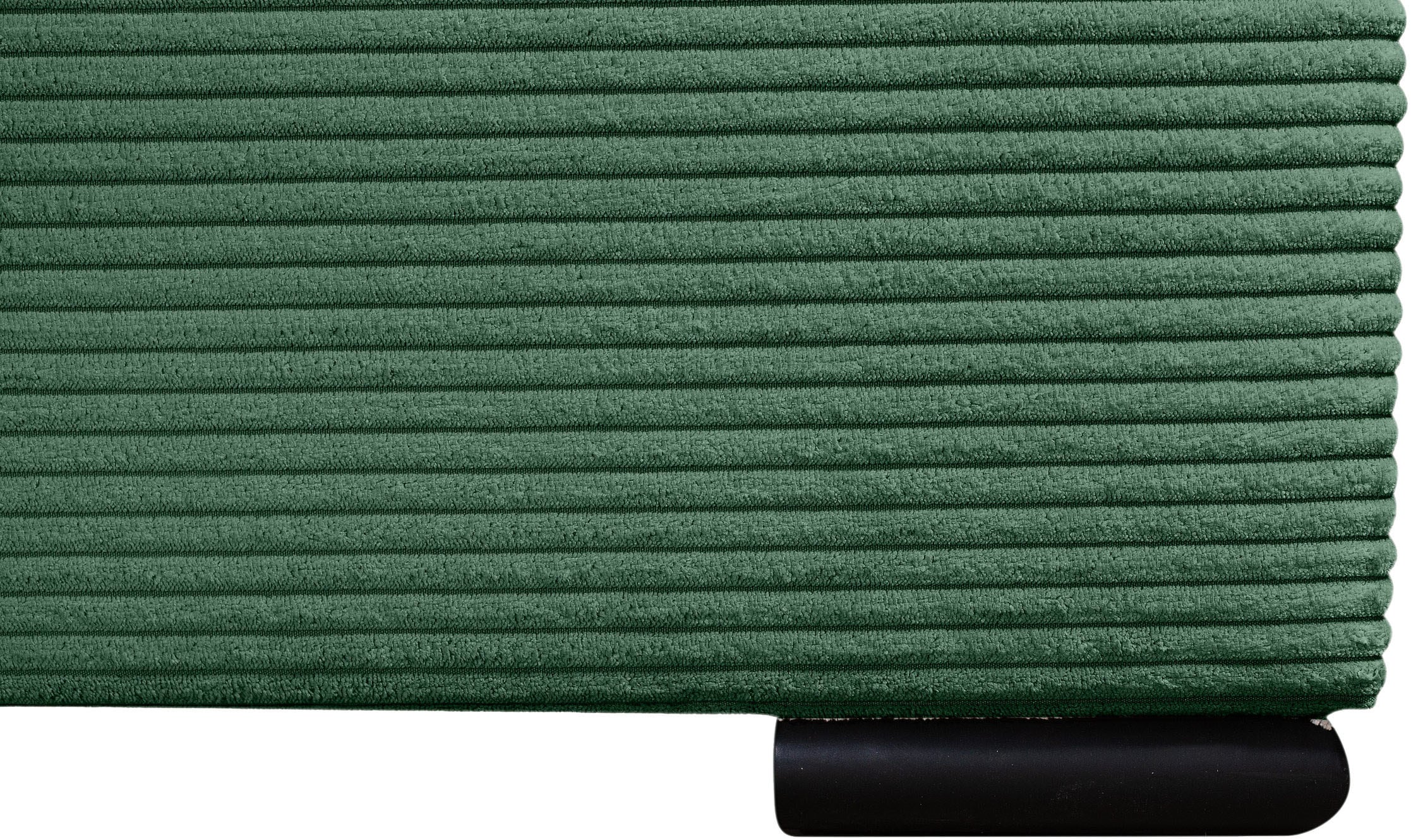 COLLECTION AB Ecksofa »Josy L-Form, B: 214 cm in Cord, Cord-Mix« Bettfunktion, Bettkasten & 2 Zierkissen, Federkern