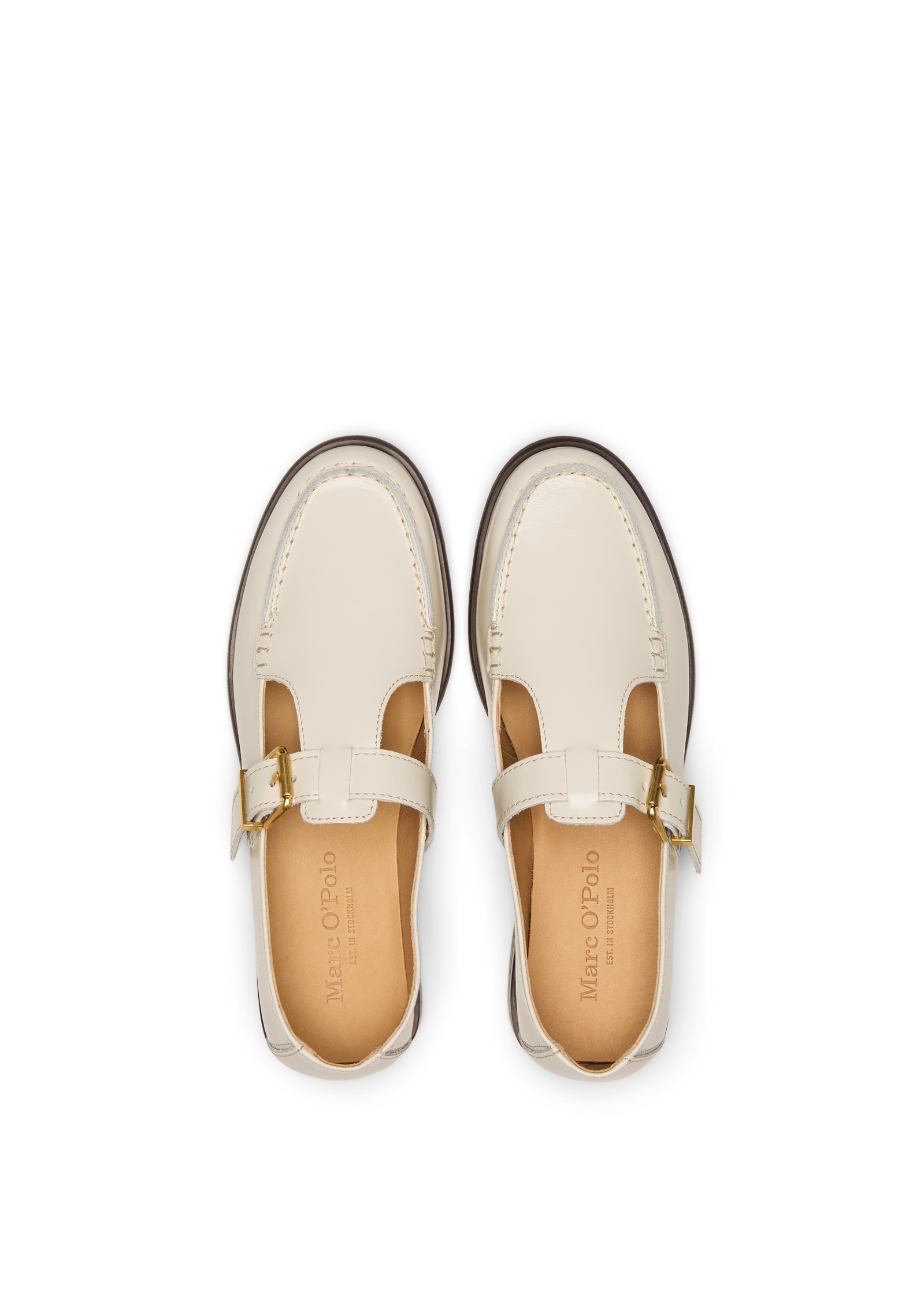 Marc O'Polo Loafer »aus glänzendem Rindleder«