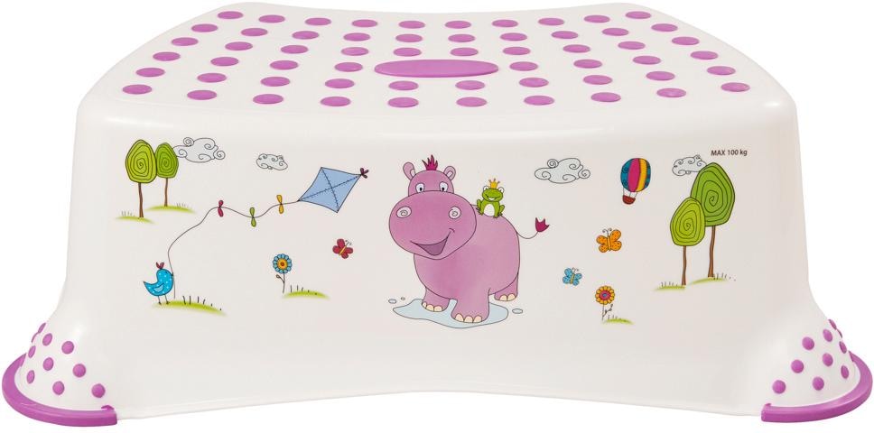 keeeper Töpfchen »Hippo, weiß«, (Set, 3 tlg.), Kinderpflege-Set - Töpfchen, Toilettensitz und Tritthocker