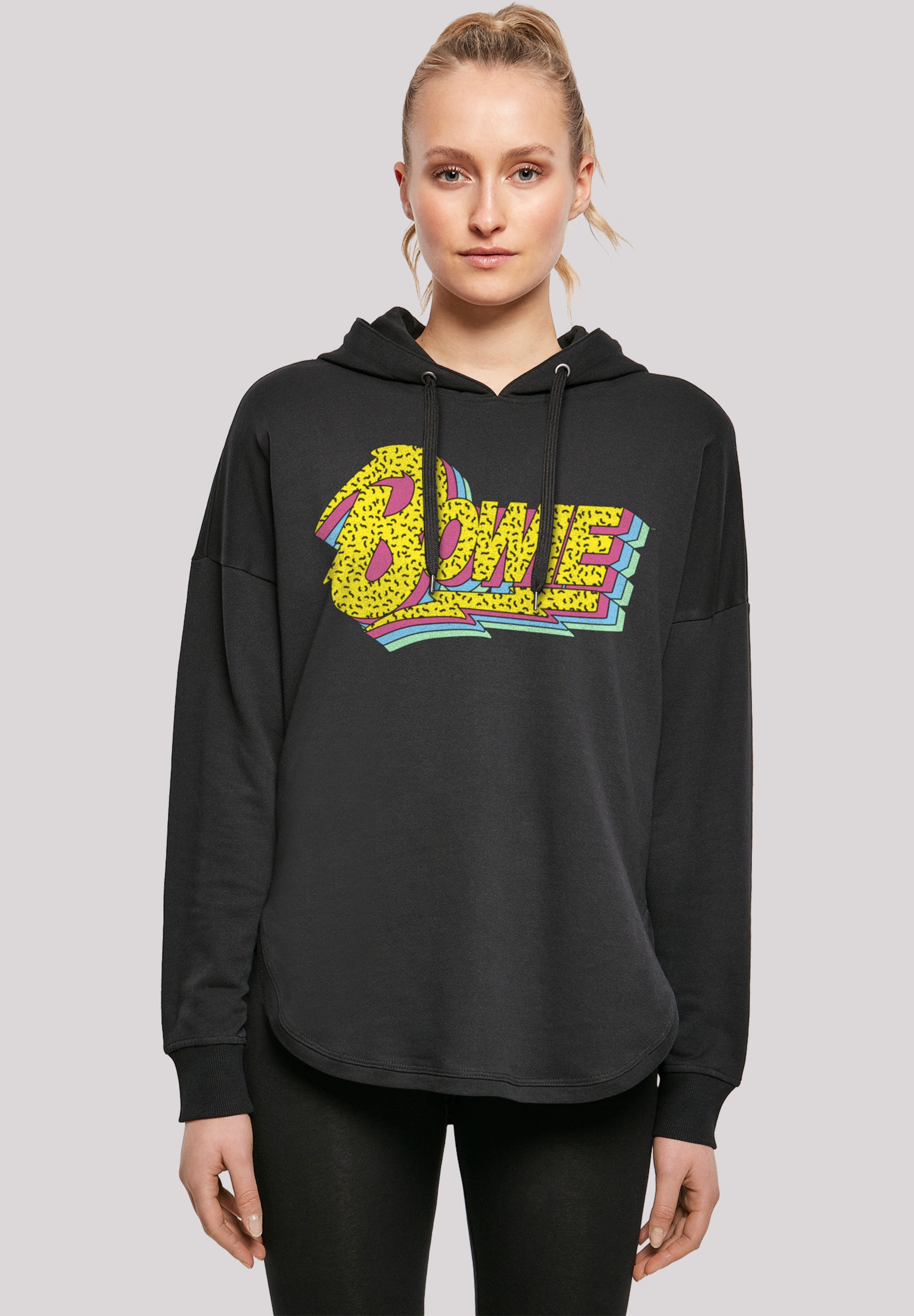 F4NT4STIC Kapuzenpullover "David Bowie Moonlight 90s Logo", Print günstig online kaufen