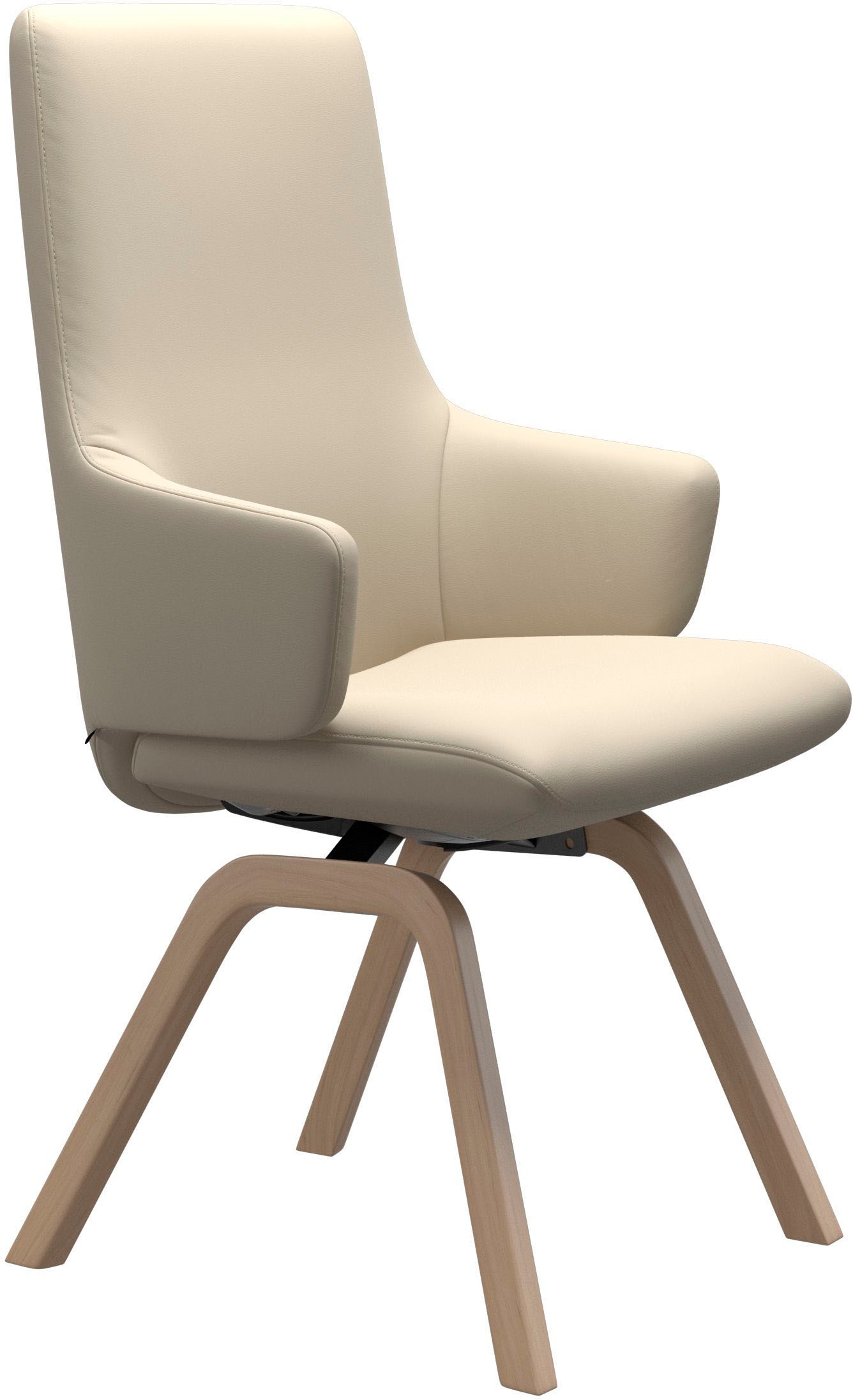 Stressless® Polsterstuhl »Laurel«, Leder BATICK, High Back mit Armlehne, Größe L, mit schräggestellten Beinen