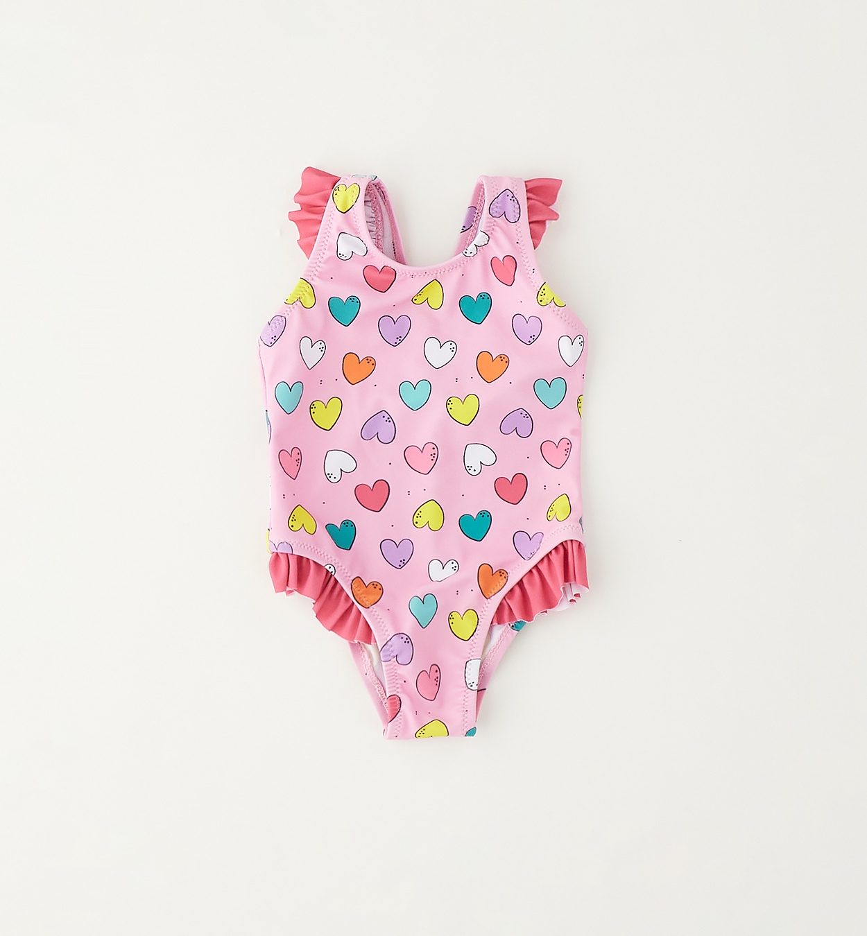 IDO Mädchen Badeanzug "BABY GIRL ACCESSORIES", bunt, Gr. 68, Polyester, Badeanzüge