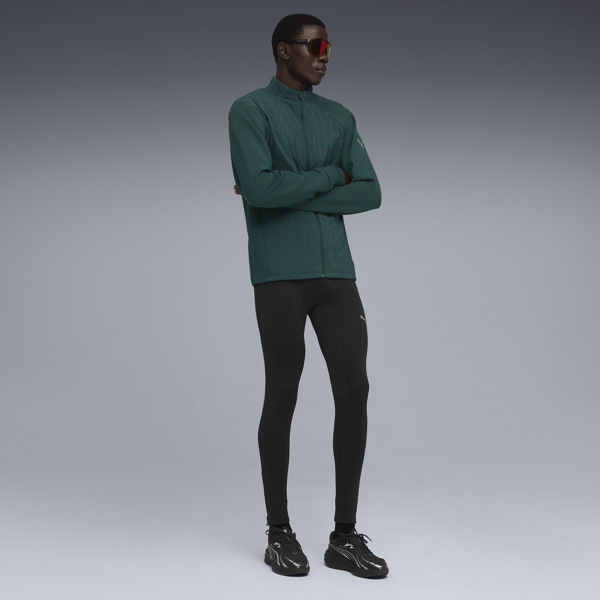 PUMA Lauftights »RUN Microfleece Laufhose Herren«